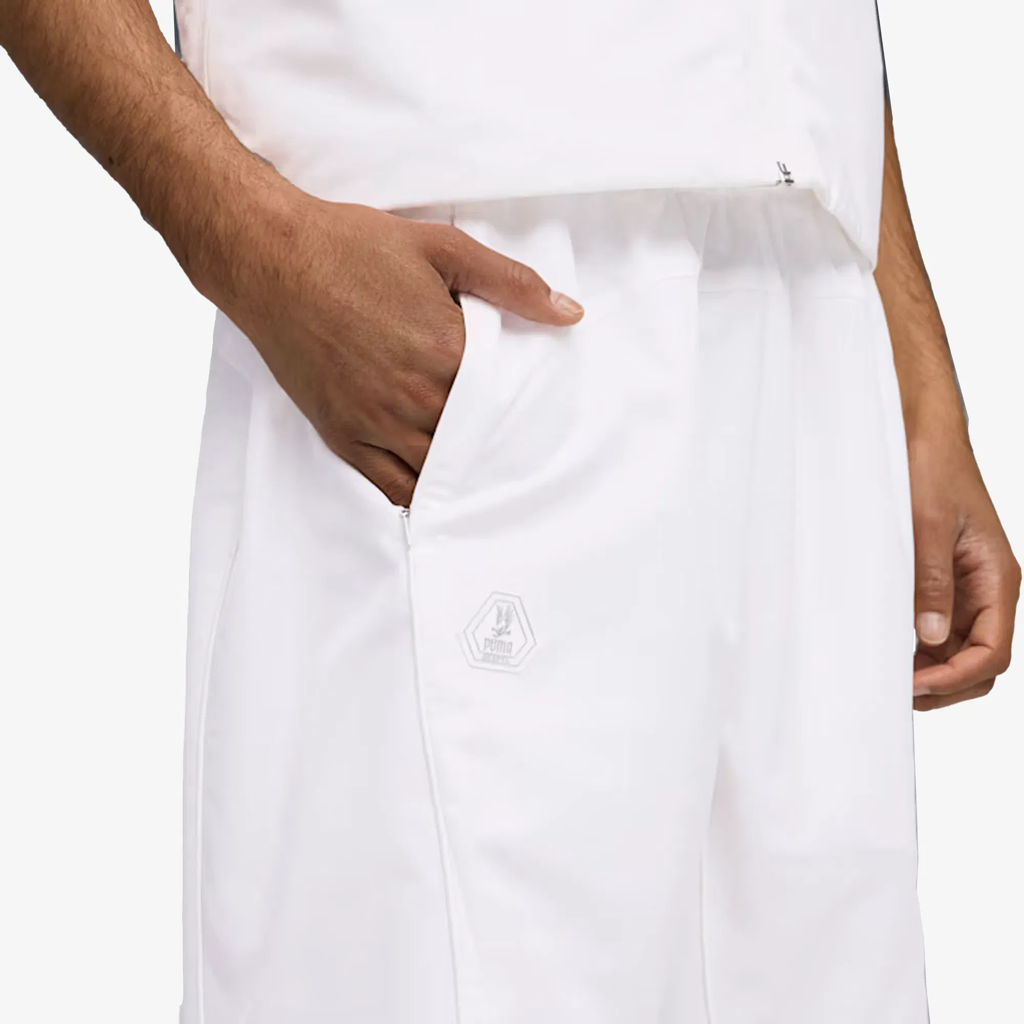 PUMA x SKEPTA BREATHABLE SHORTS { WHITE