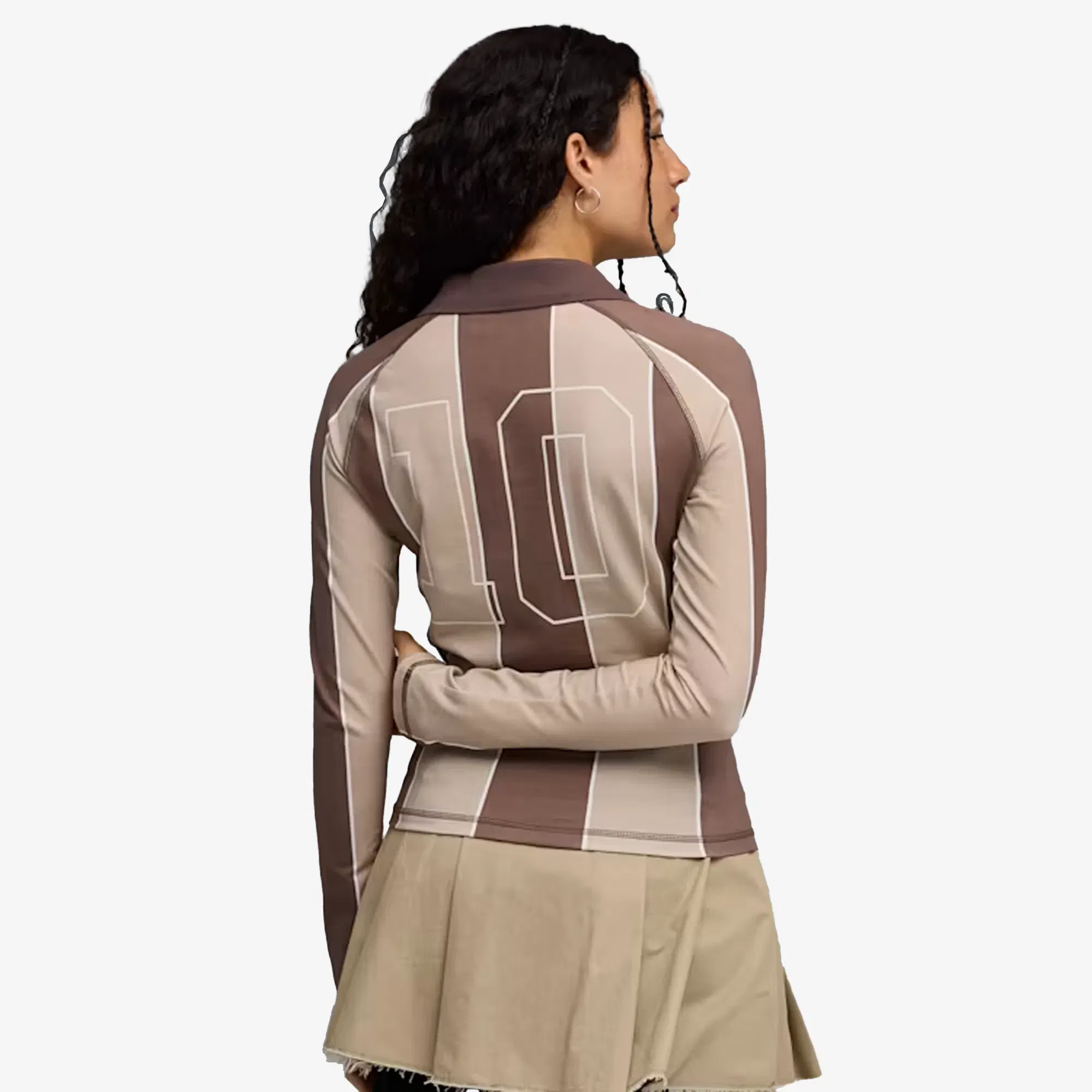 PUMA x KIDSUPER LONG SLEEVE JERSEY { FLAT BRONZE-AOP