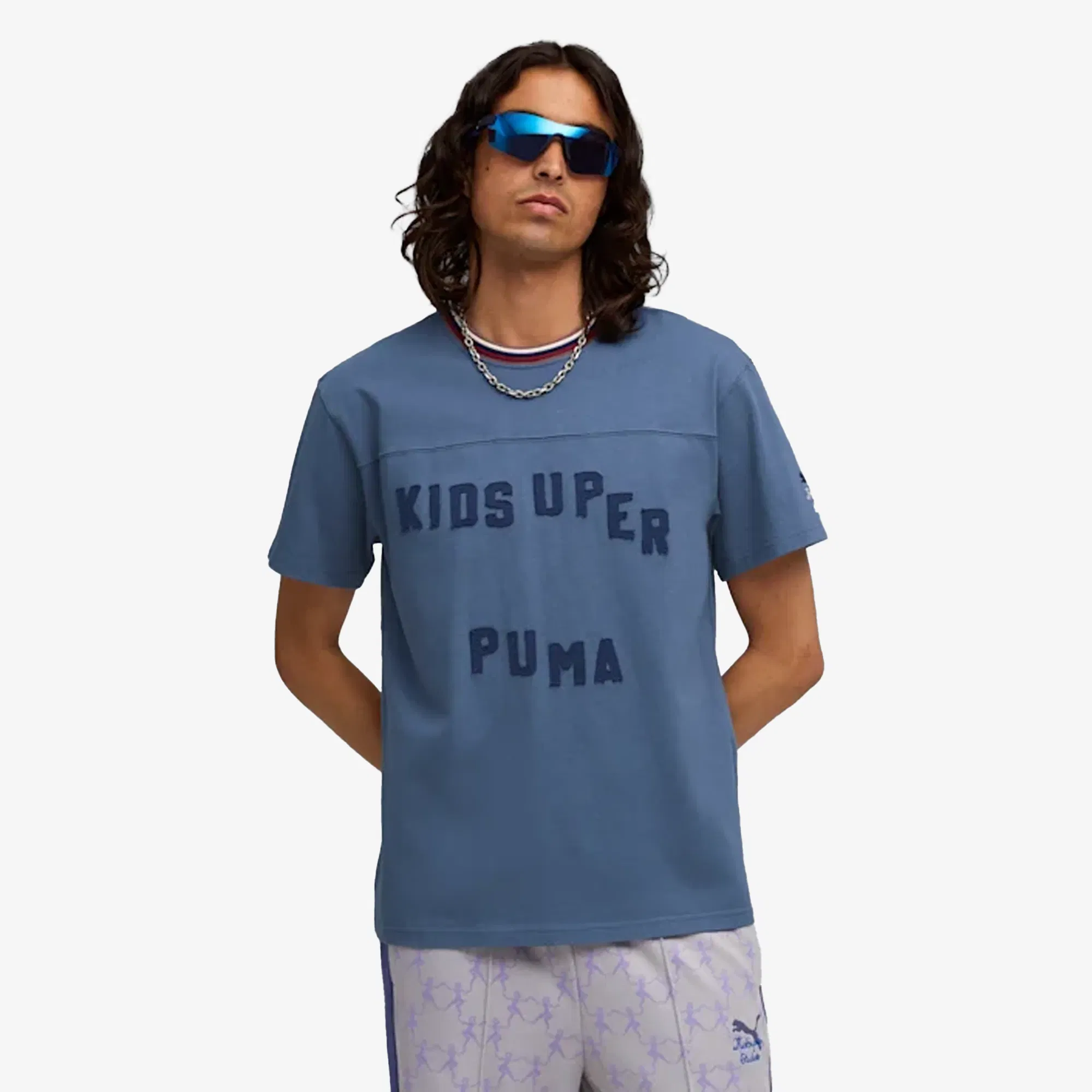 PUMA x KIDSUPER GRAPHIC T-Shirt { DARK INDIGO