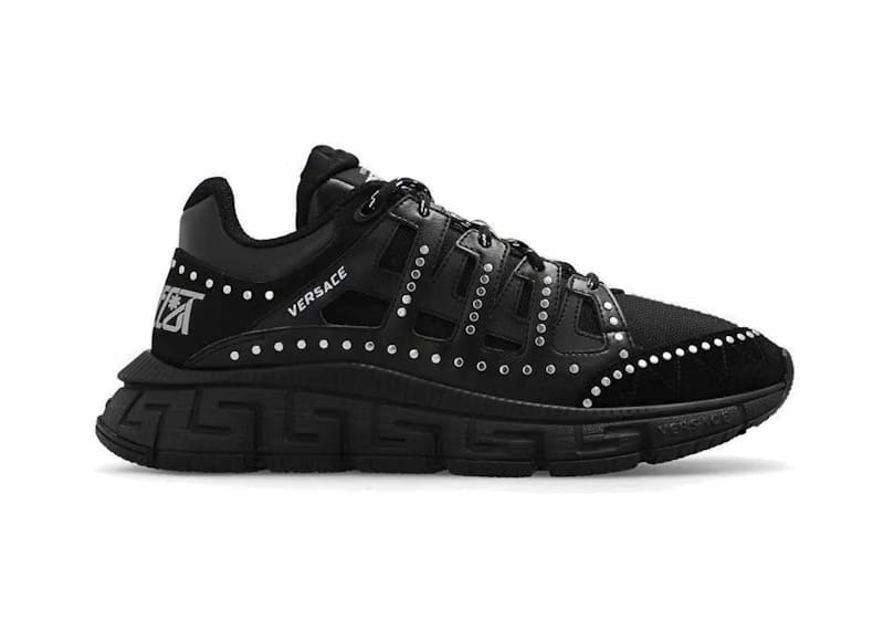 Versace LA Greca Black Silver