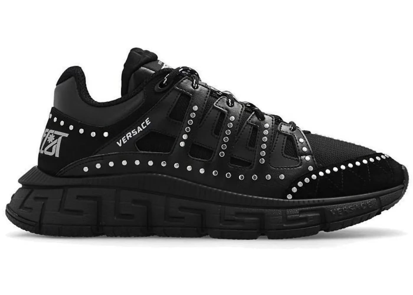 Versace LA Greca Black Silver
