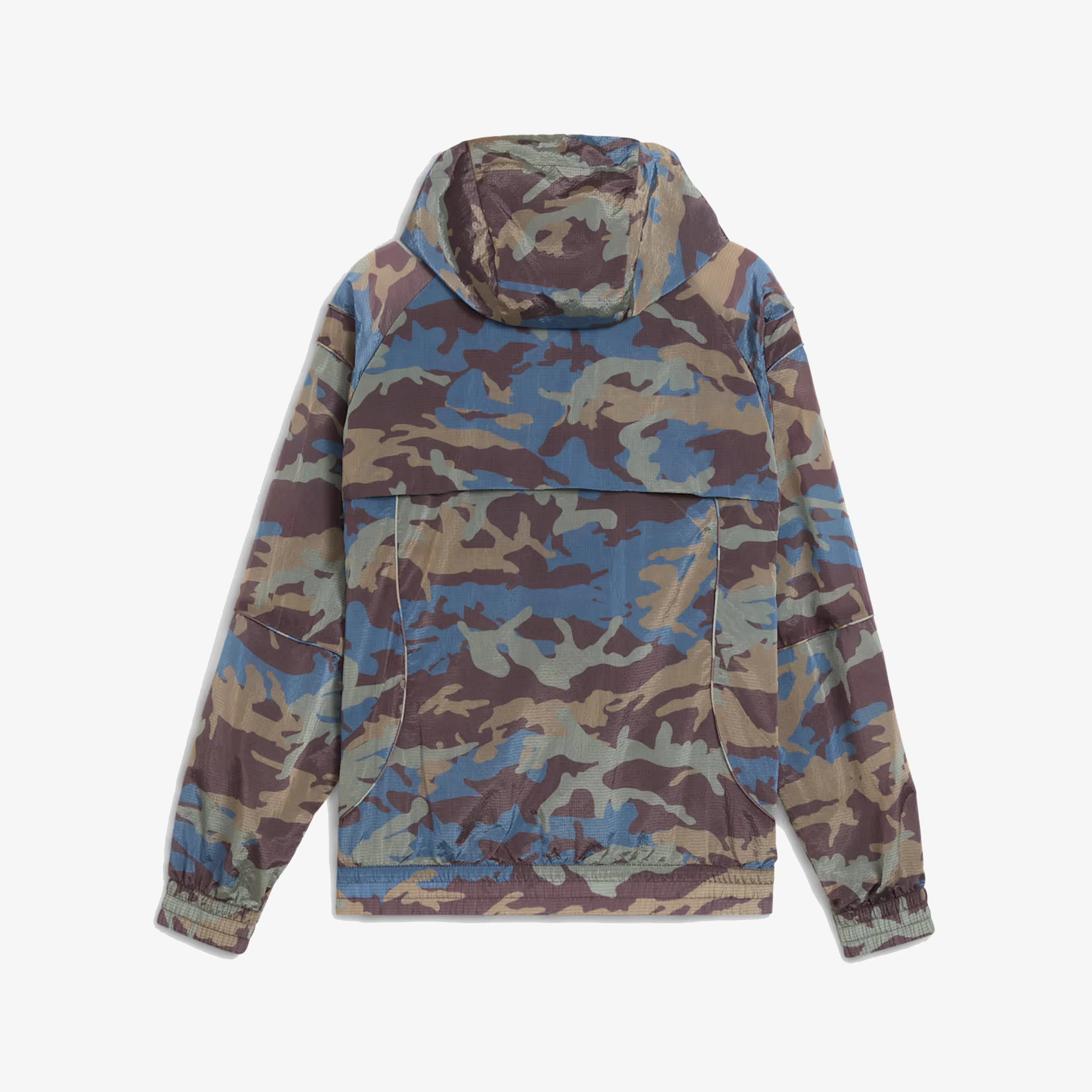 PUMA CLRT ALL-OVER PRINT RIPSTOP JACKET UNISEX { RAISIN