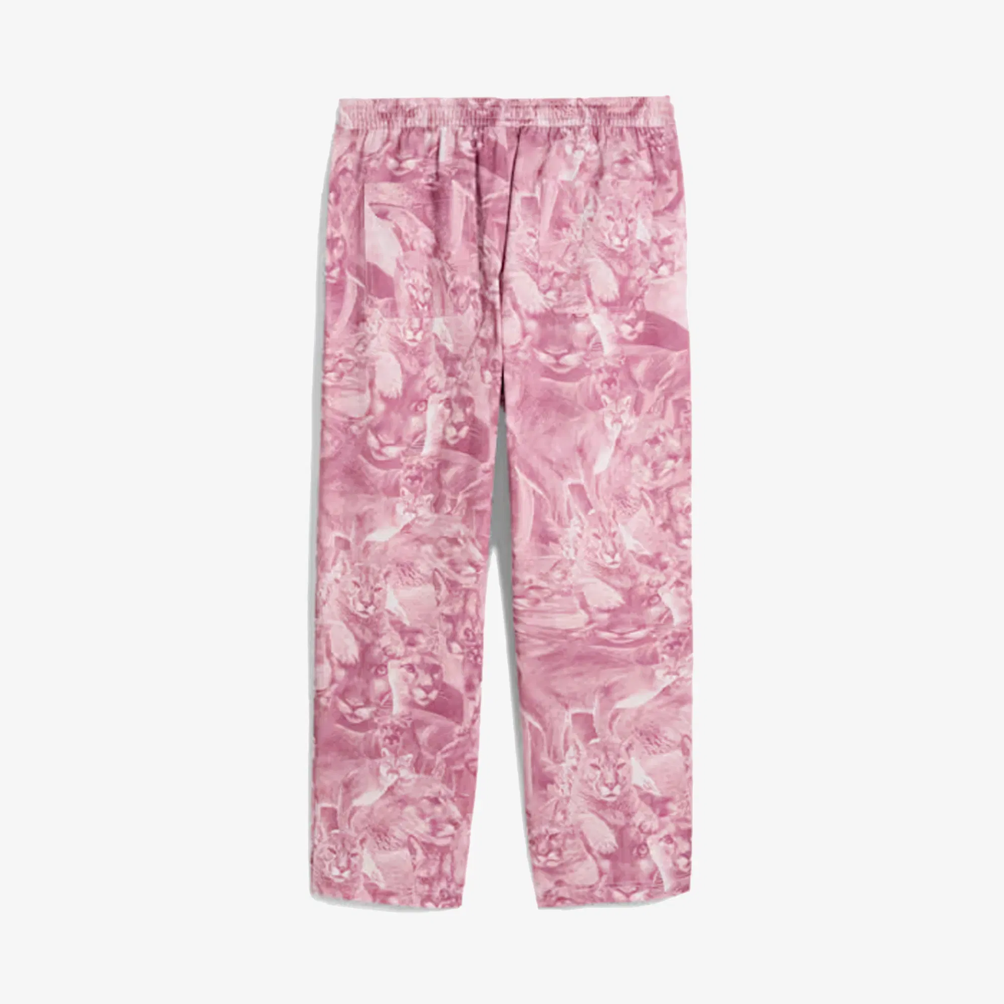 Puma CAT CRAZY ANIMAL PRINT PANTS { POISED PINK-AOP