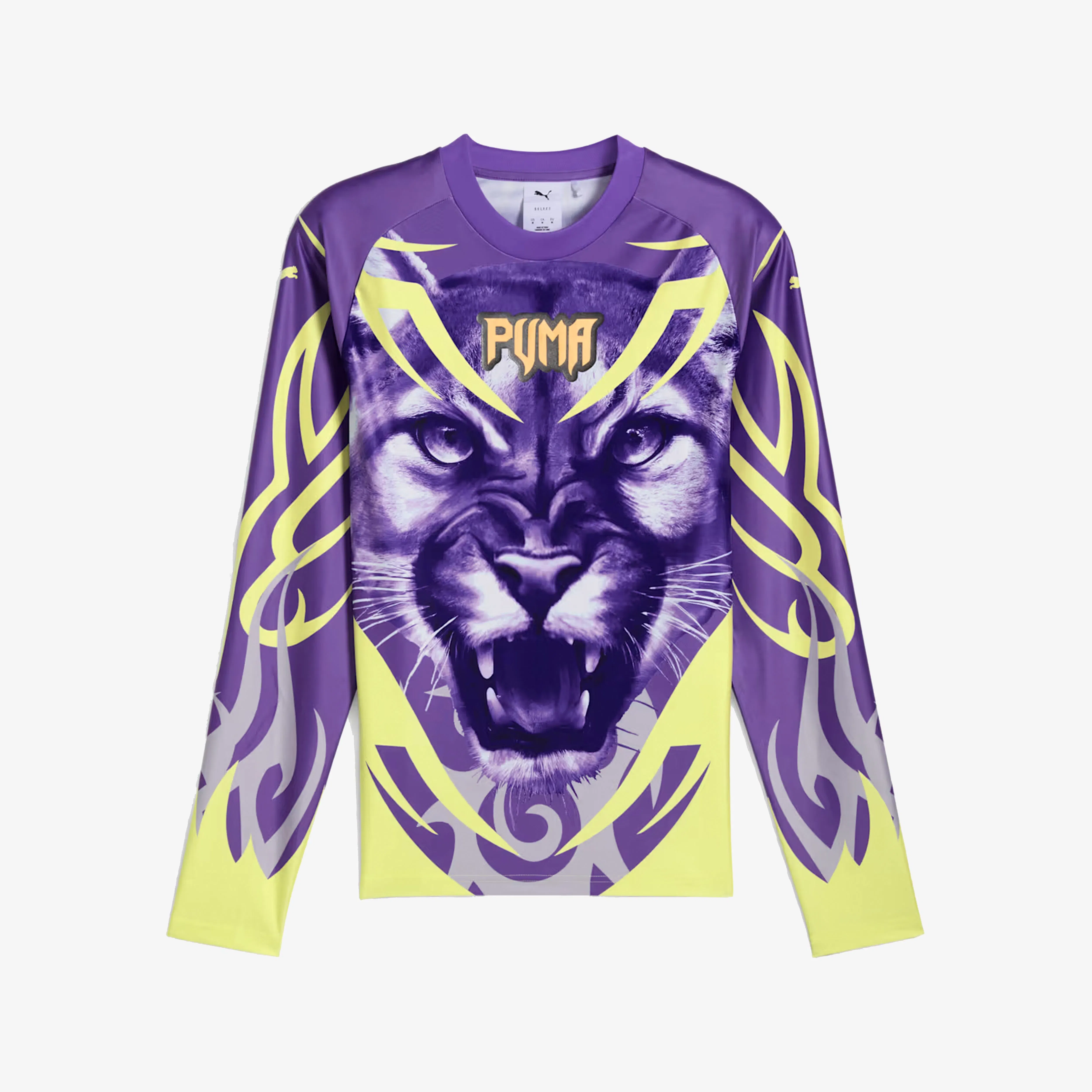 PUMA SPECIAL ITEMS JERSEY LONG SLEEVE JERSEY { DARK AMETHYST-AOP