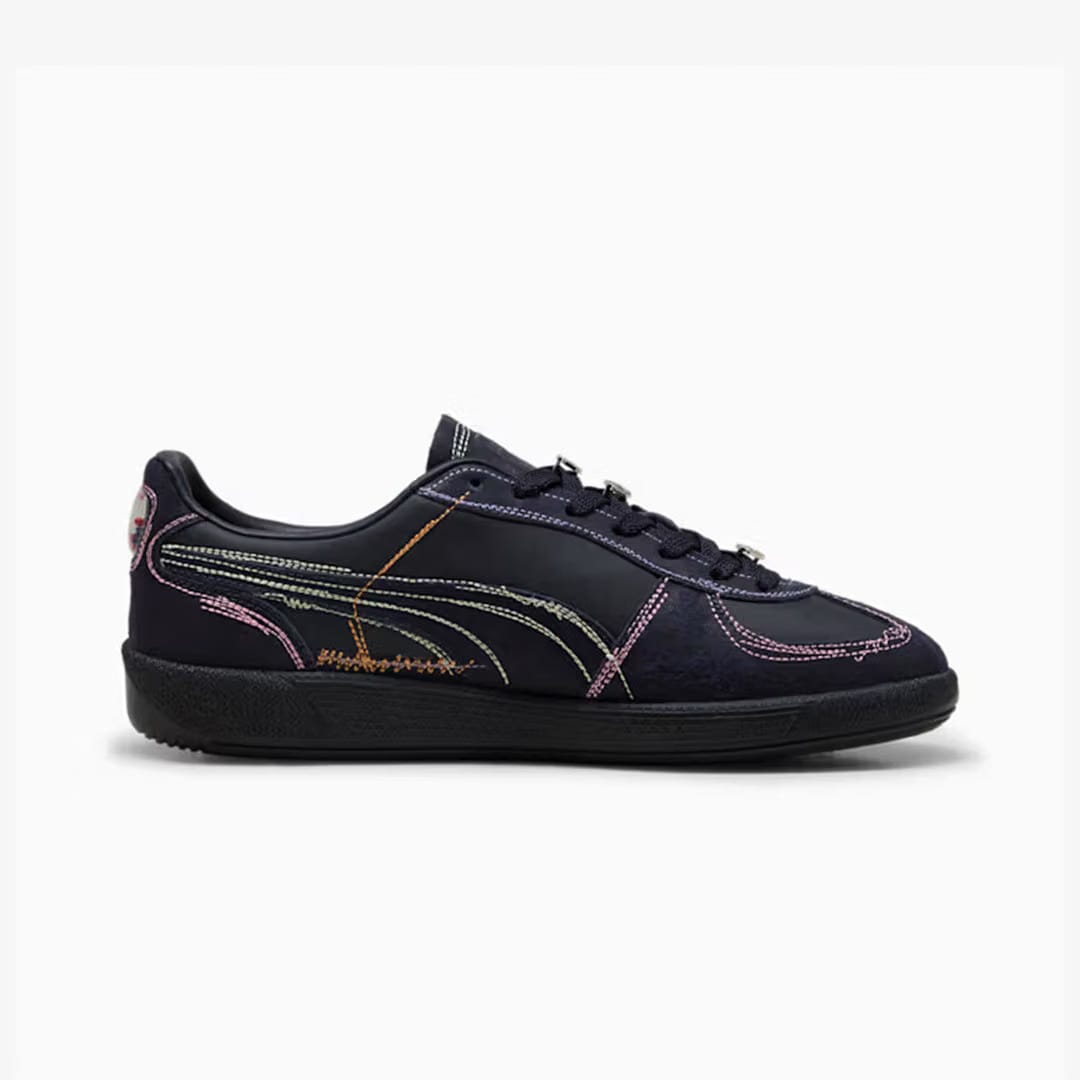 PUMA PALERMO SQUID GAME LEATHER { NAVY/BRIGHT MELON