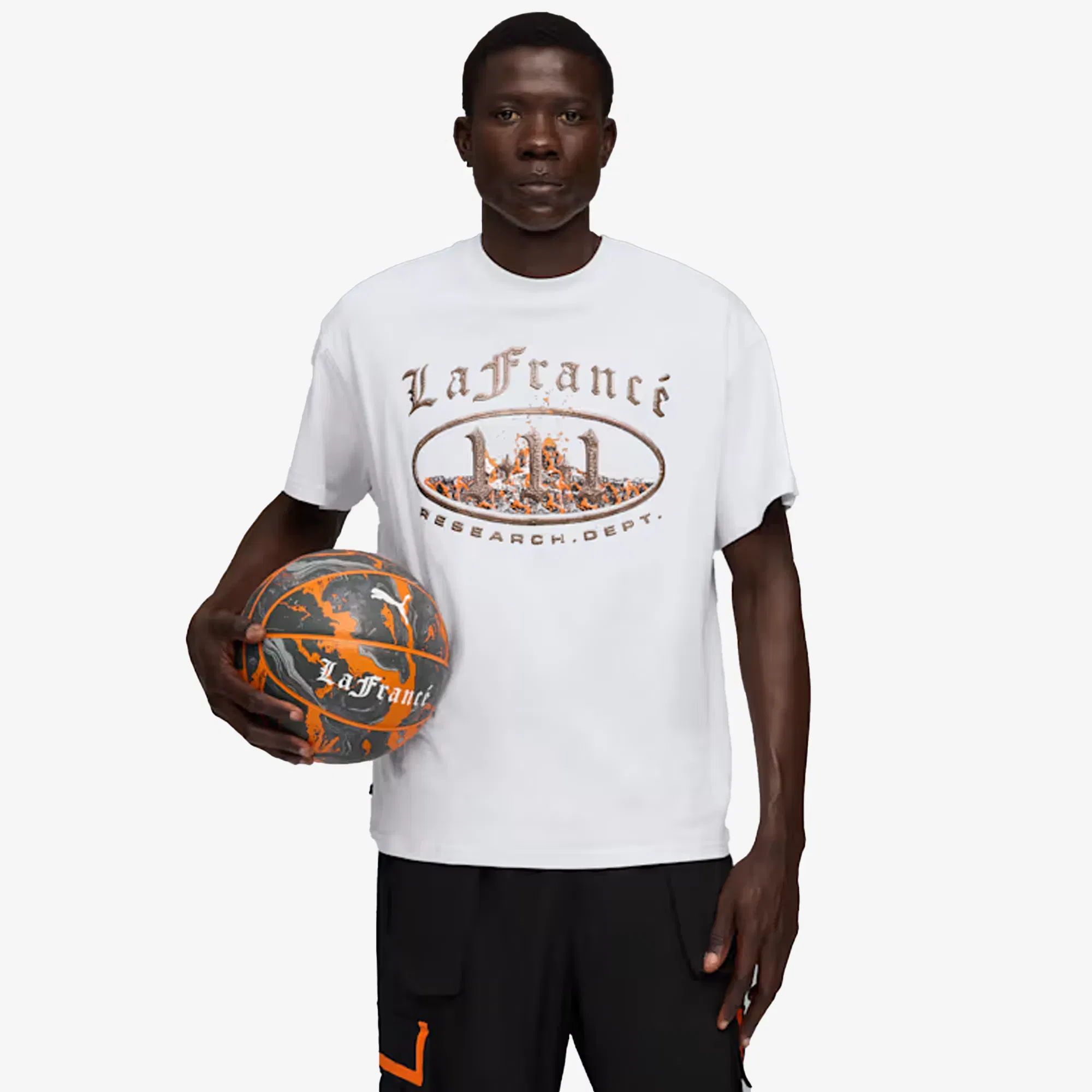 PUMA LAFRANCÉ HEEM OVERSIZED T-Shirt { SILVER MIST
