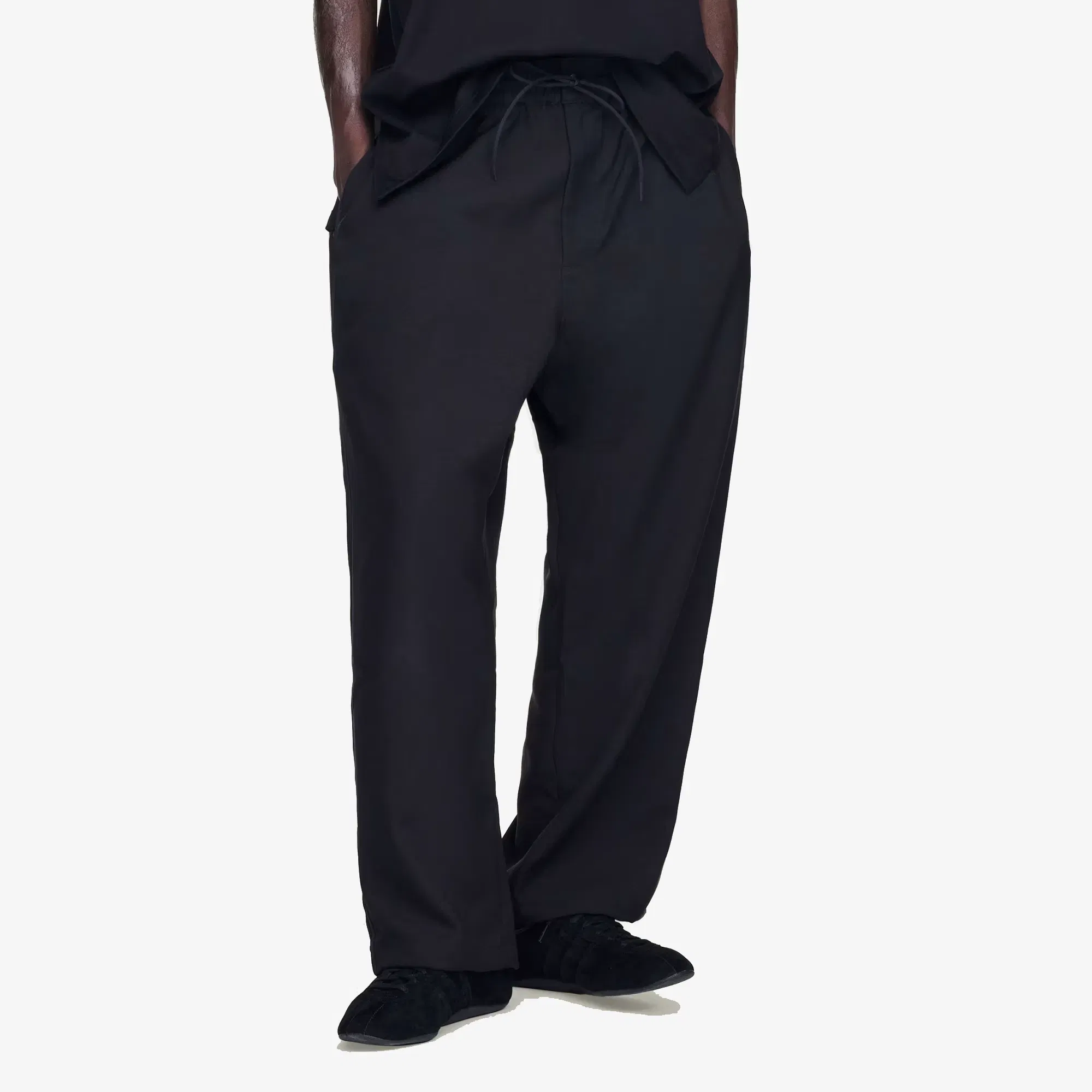 Y-3 Y-3 SPORT UNIFORM TRACK PANTS { BLACK