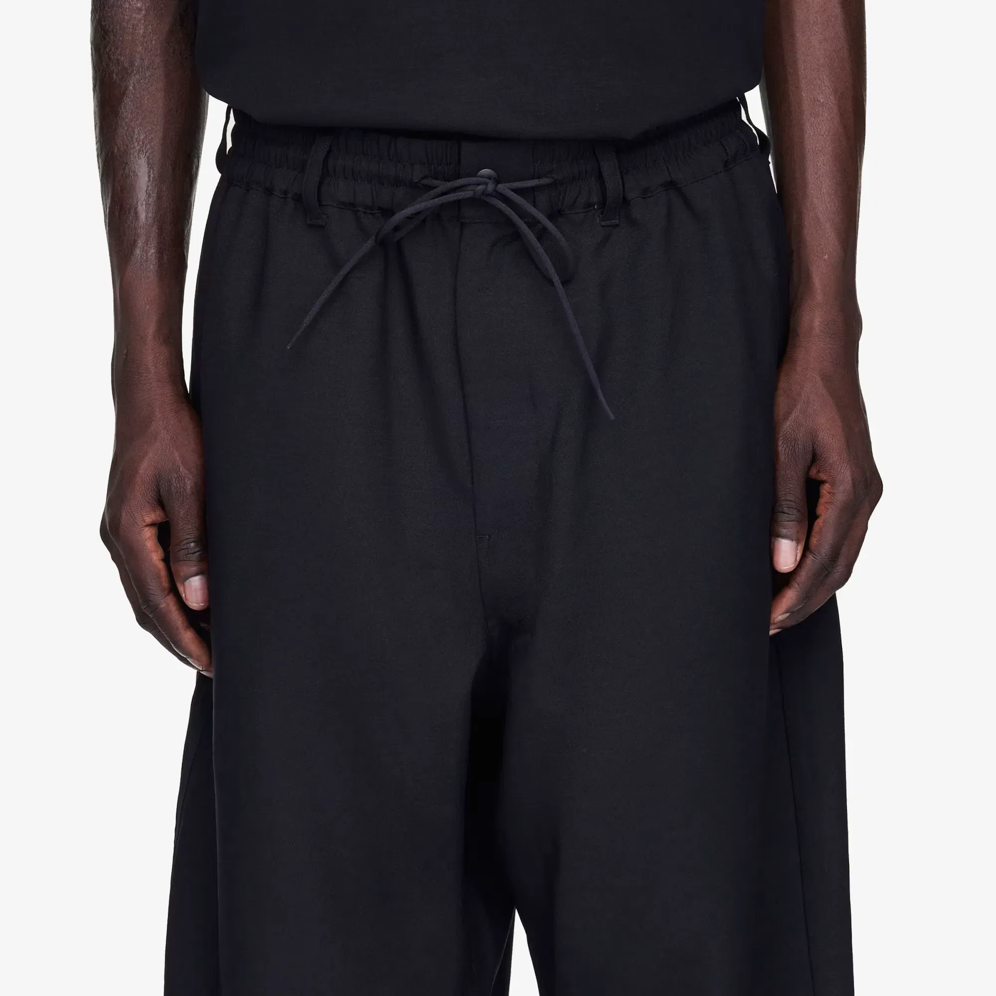 Y-3 Y-3 SPORT UNIFORM TRACK PANTS { BLACK