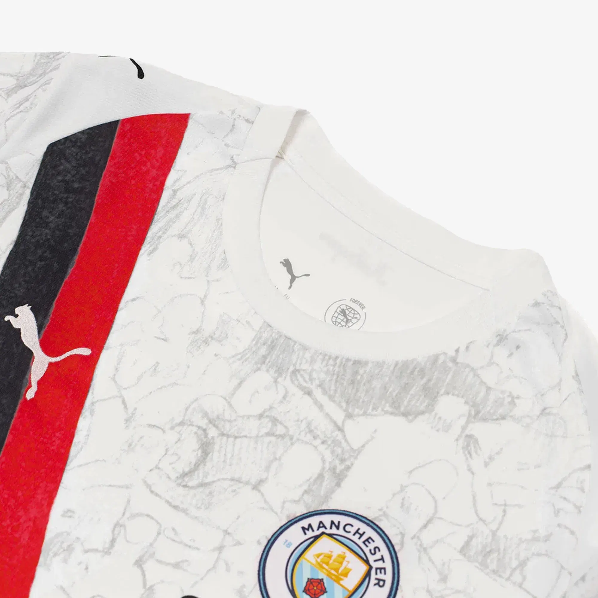 PUMA KIDSUPER x MANCHESTER CITY JERSEY { PUMA WHITE-BLACK