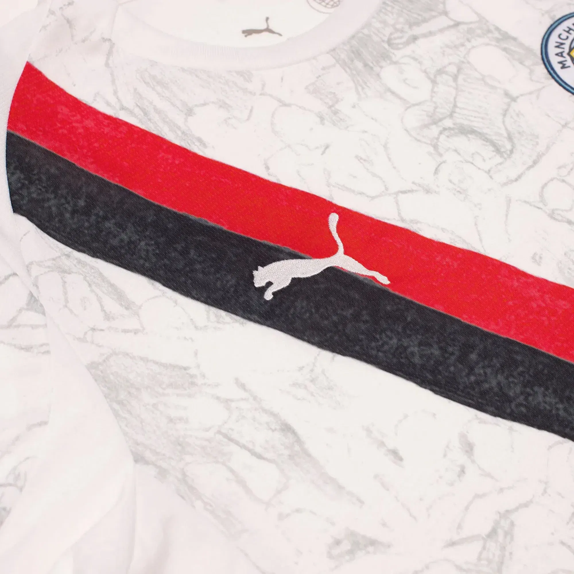 PUMA KIDSUPER x MANCHESTER CITY JERSEY { PUMA WHITE-BLACK