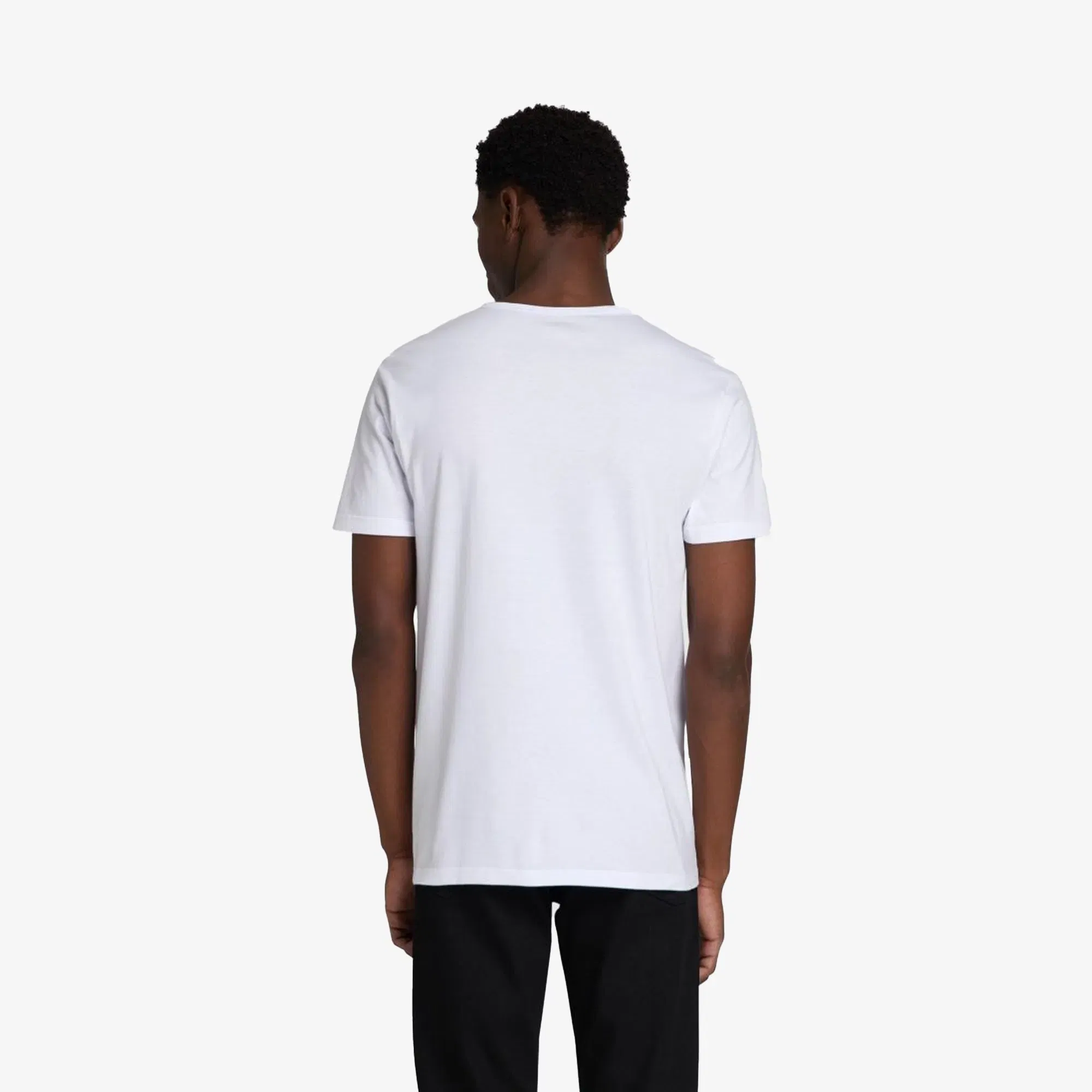 EDWIN DOUBLE PACK SS T-Shirt PACK OF 2 { WHITE