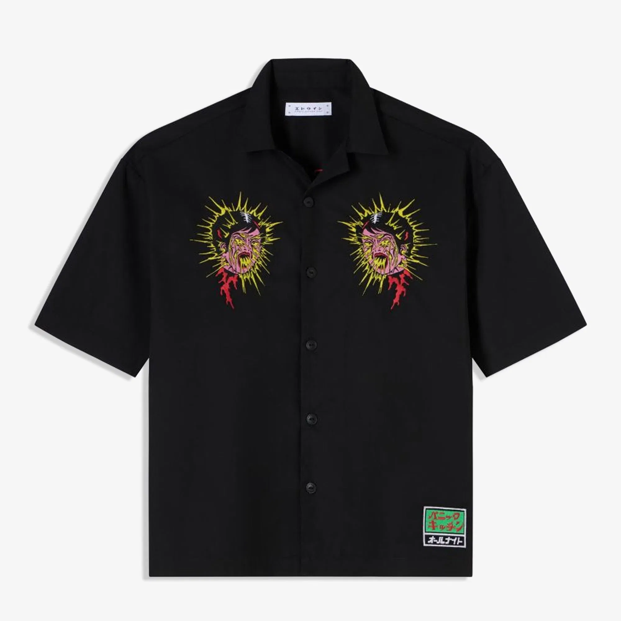 EDWIN KOUICHI MATSUDA SHIRT SS { BLACK