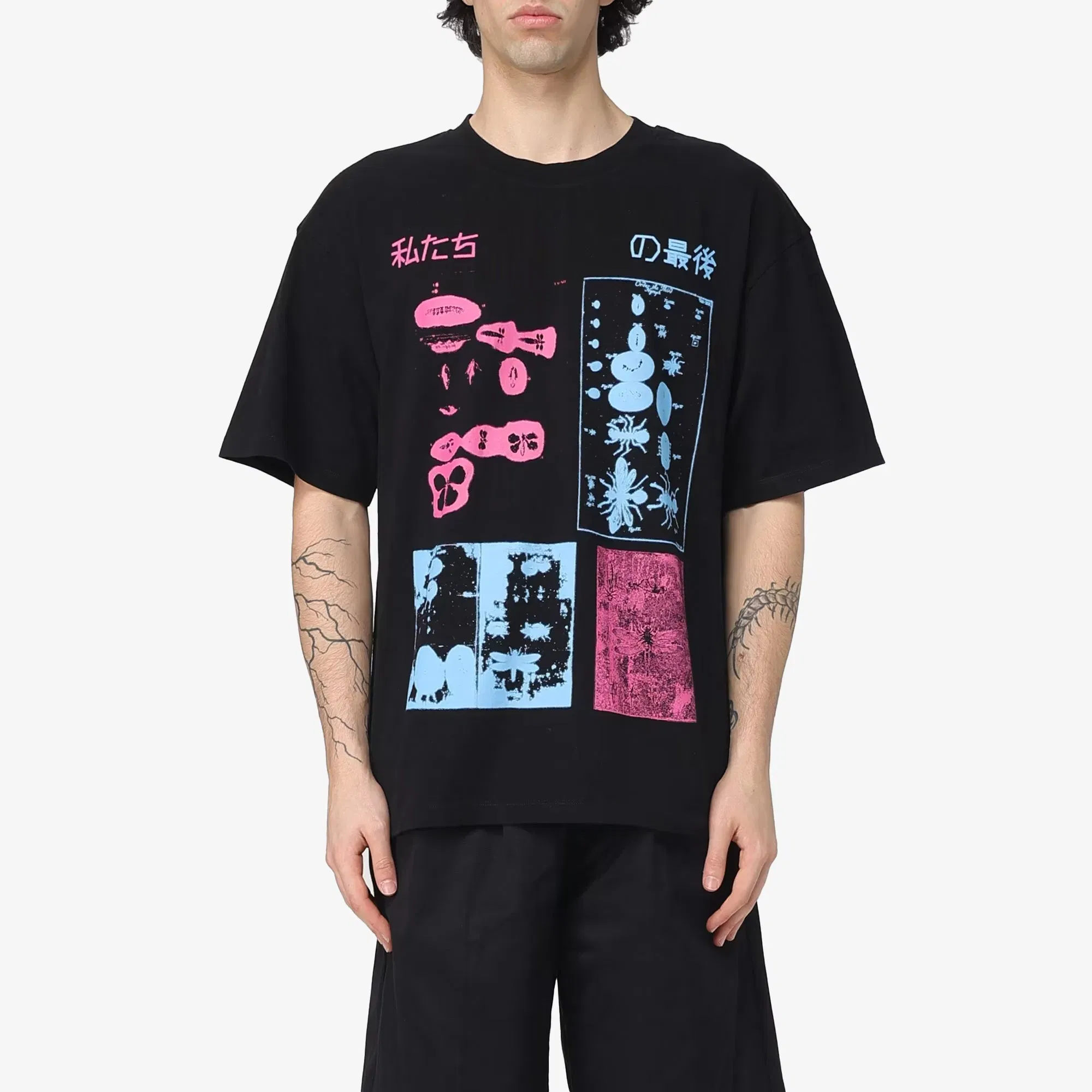 EDWIN LAST OF US T-SHIRT { BLACK