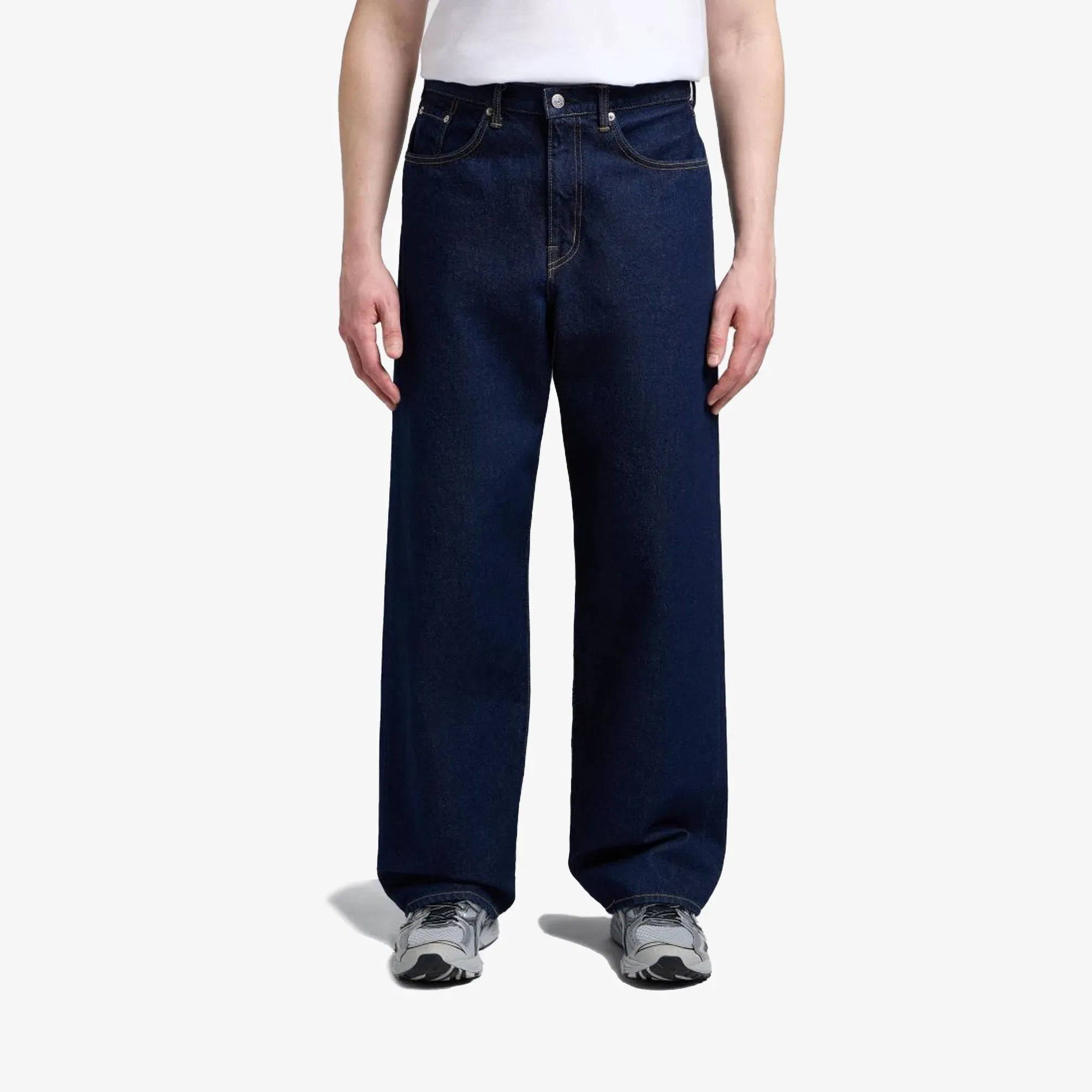 EDWIN WIDE PANT { DENIM/BLUE