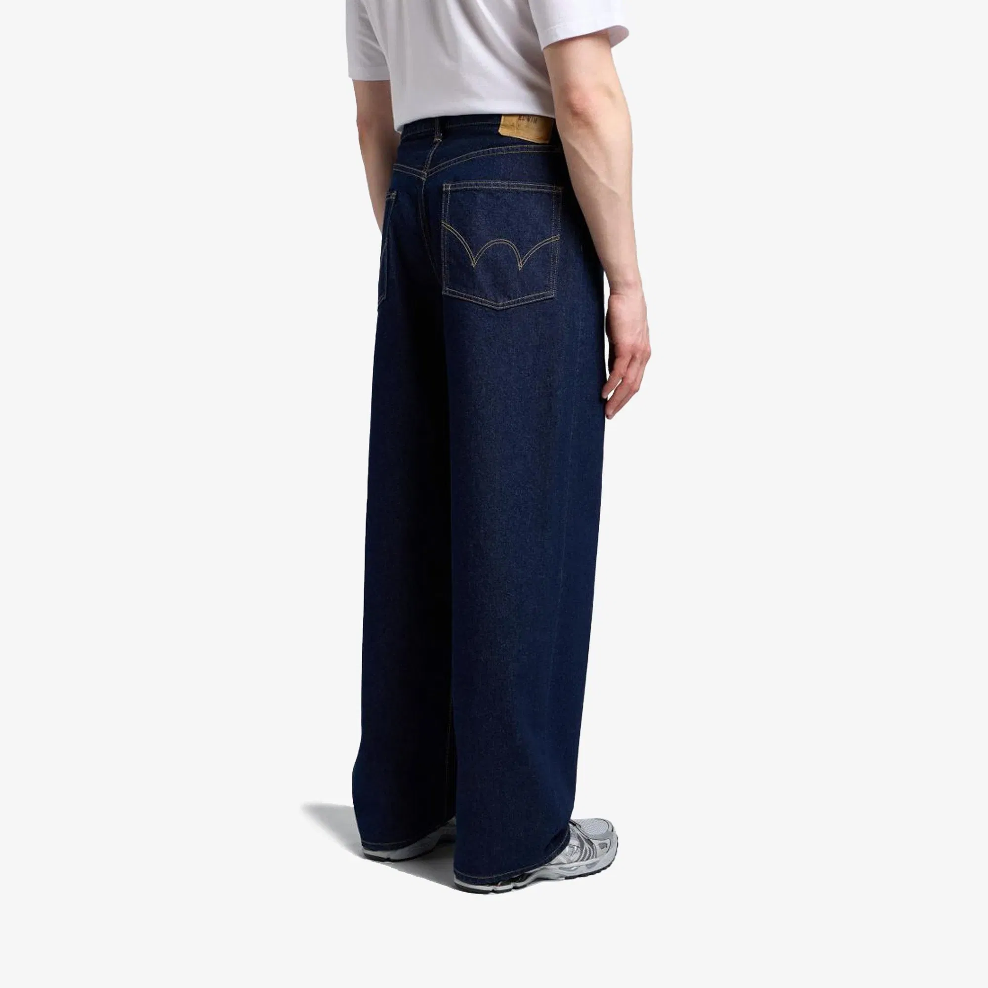 EDWIN WIDE PANT { DENIM/BLUE
