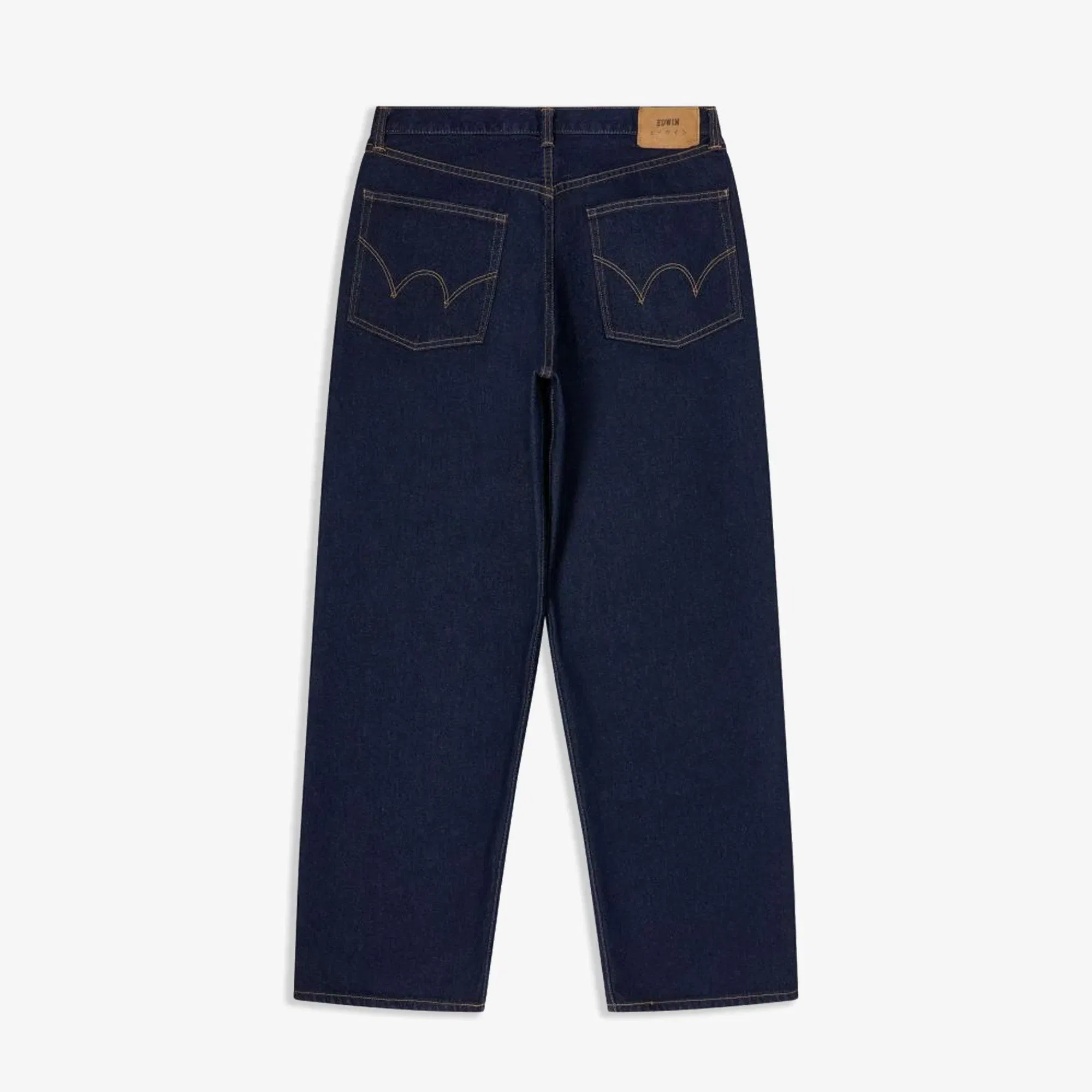 EDWIN WIDE PANT { DENIM/BLUE