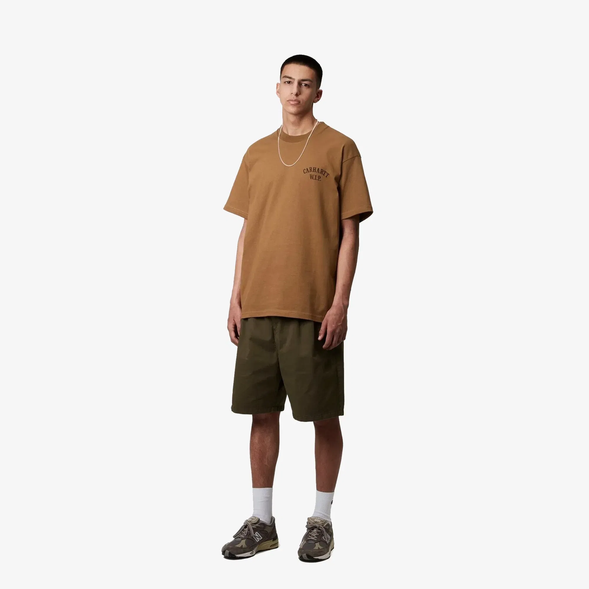 Carhartt S/S CABINETRY T-SHIRT { BROWN