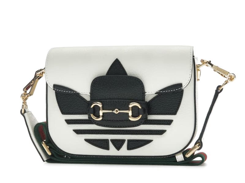 Gucci x adidas Horsebit 1955 Shoulder Bag White/Black