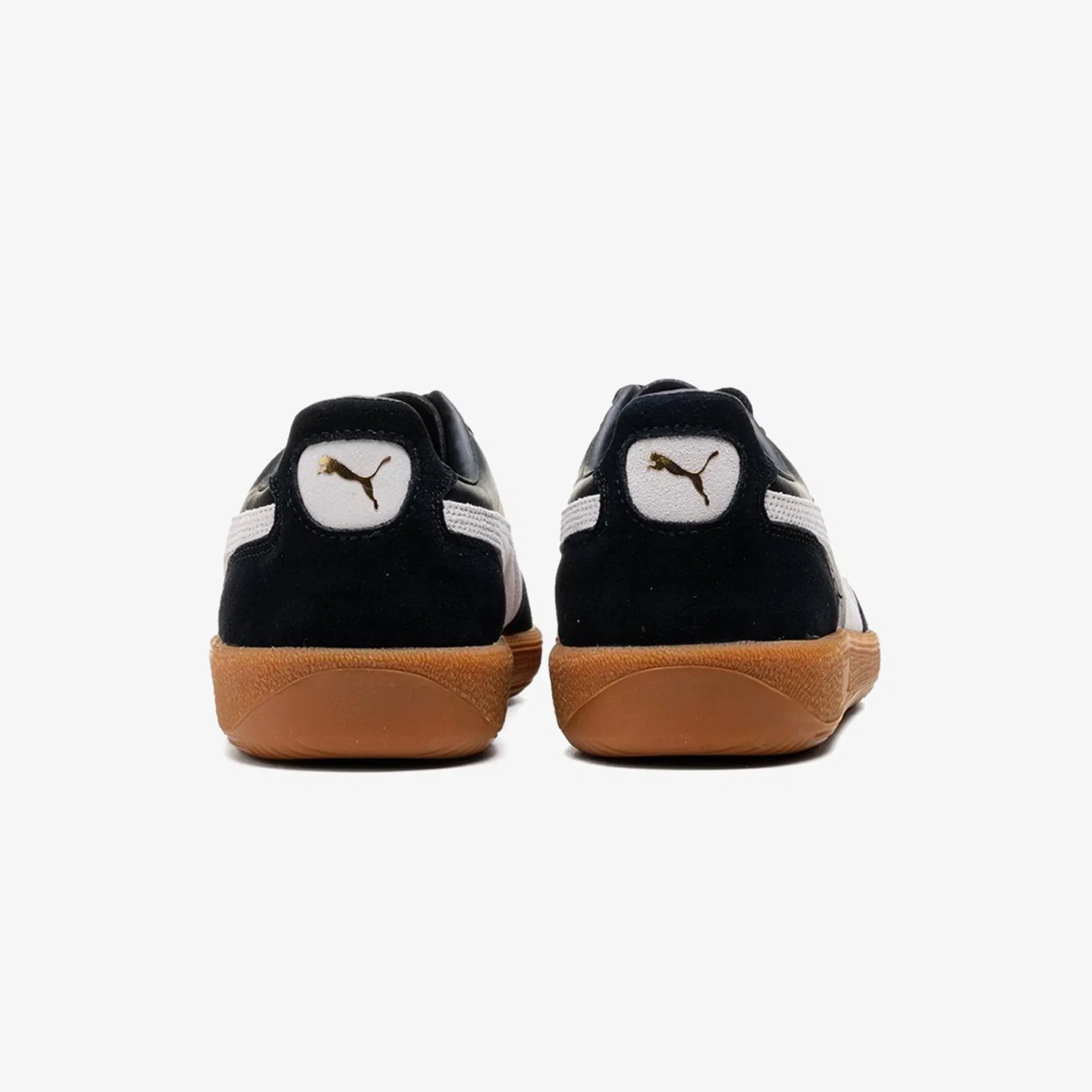 PUMA PALERMO LTH { PUMA BLACK\FEATHER GRAY-GUM