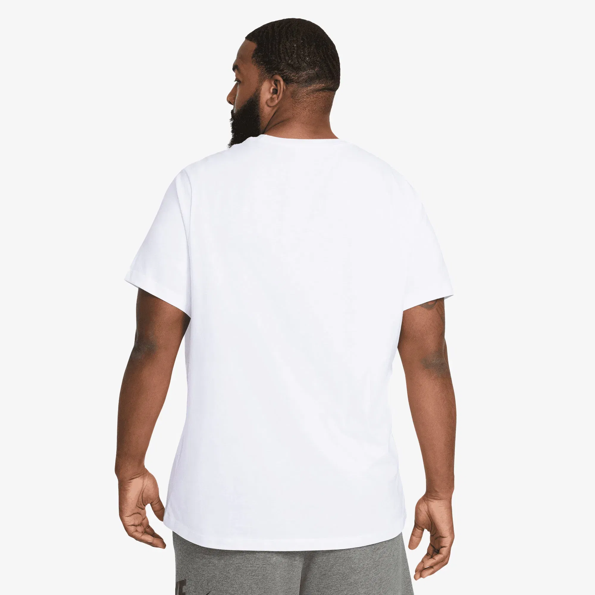 NIKE SPORTSWEAR T-SHIRT { WHITE/BLACK