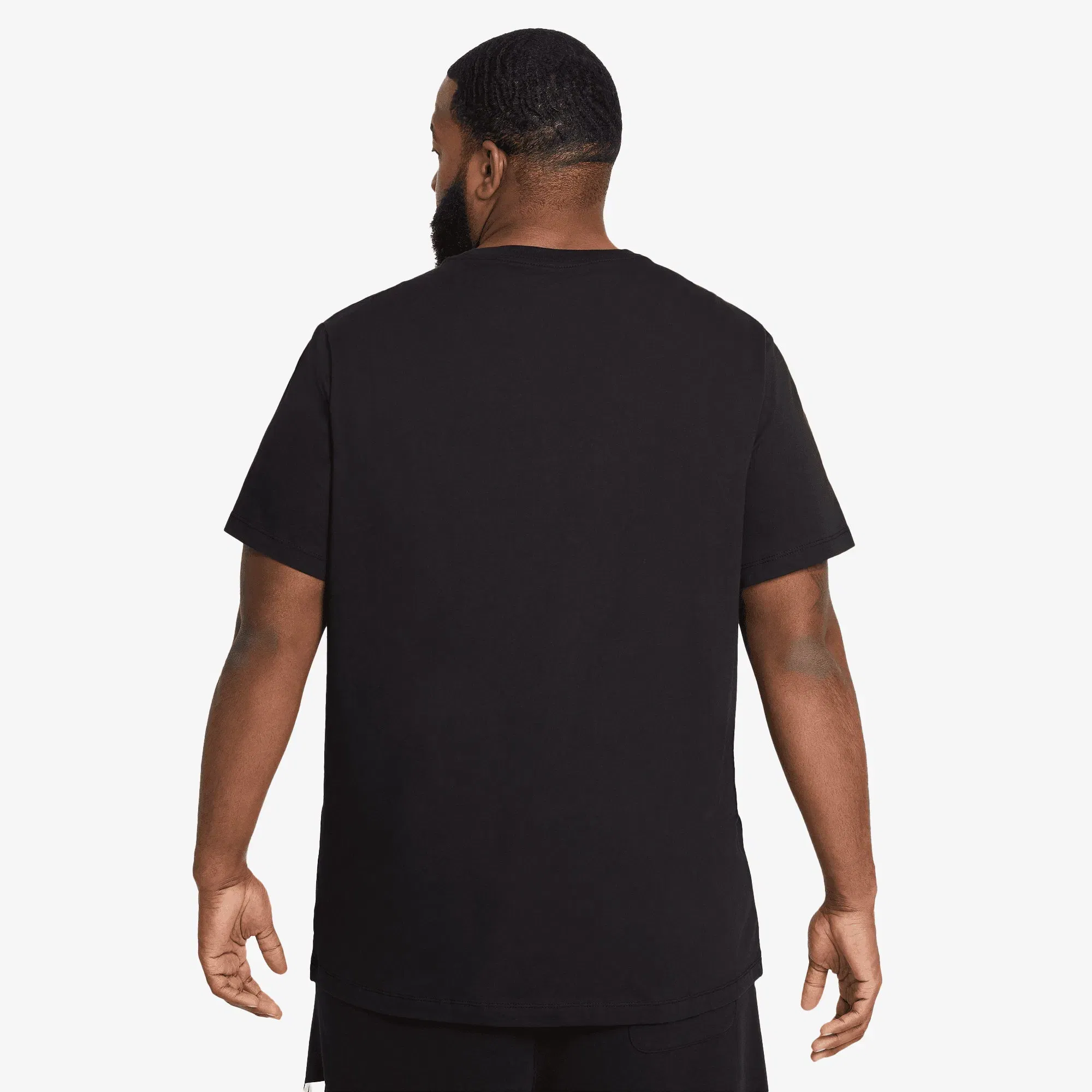 NIKE SPORTSWEAR T-SHIRT { BLACK/WHITE