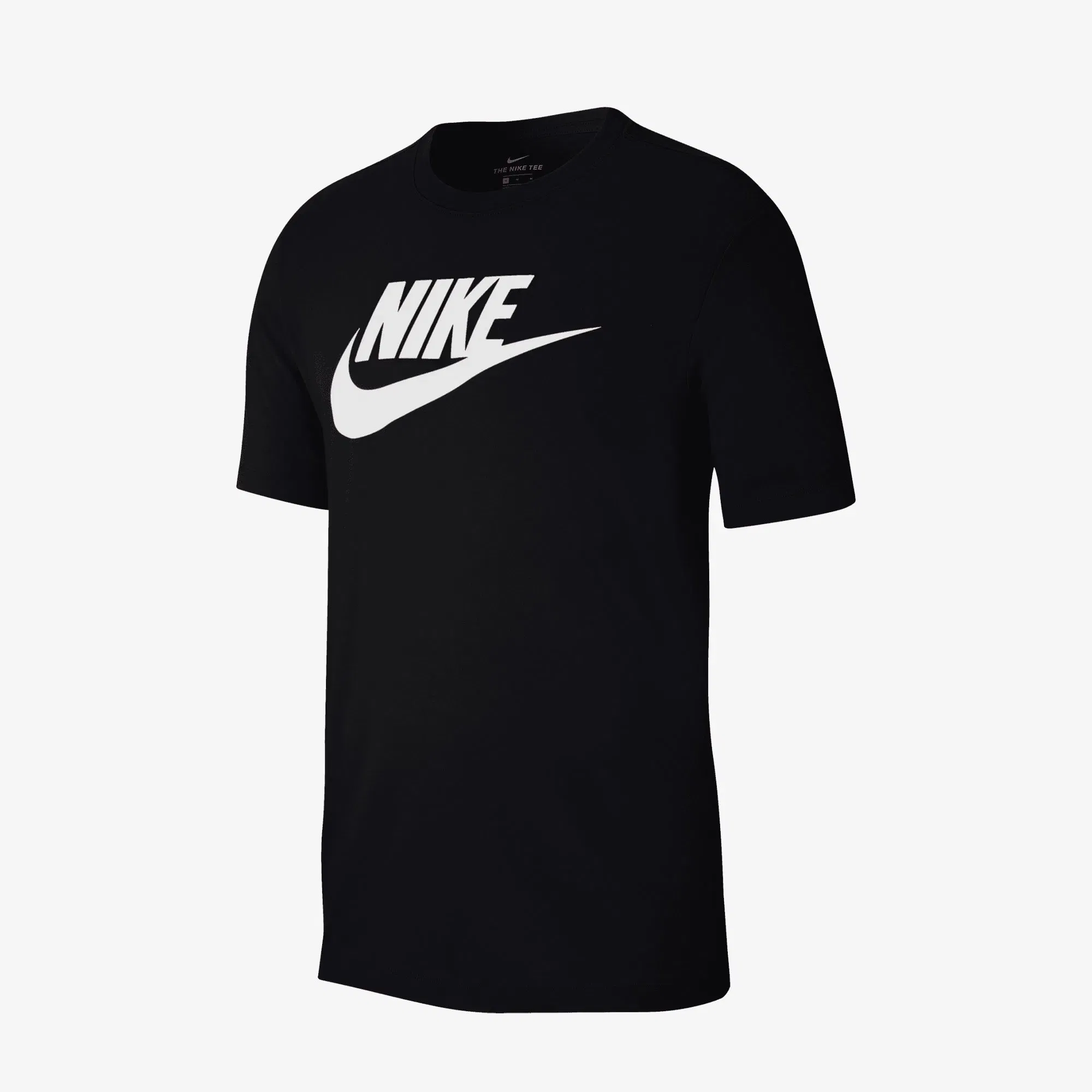 NIKE SPORTSWEAR T-SHIRT { BLACK/WHITE
