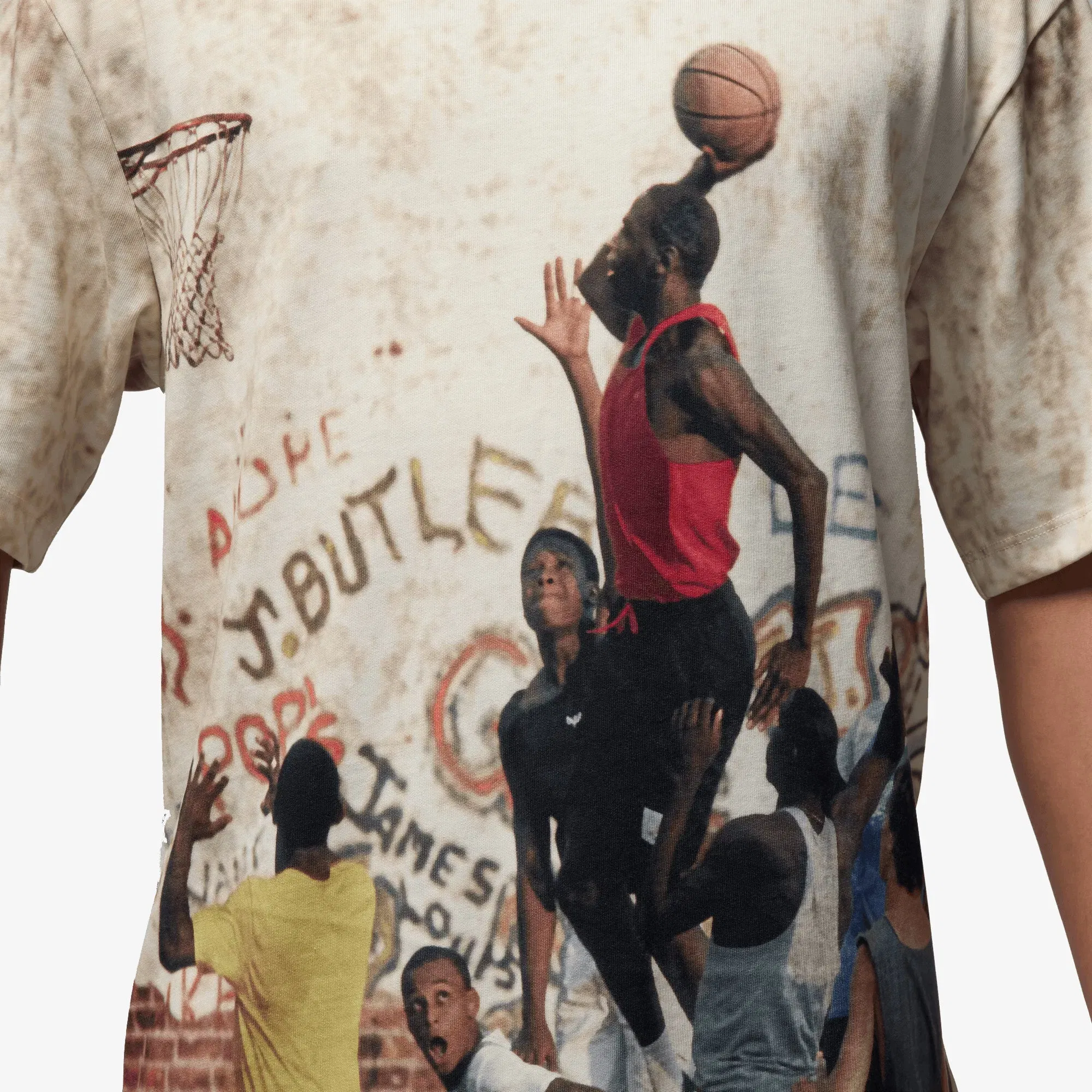 Jordan AIR JORDAN 85 GRAPHIC T-SHIRT { SAIL/LEGEND LT BROWN/REDSTONE