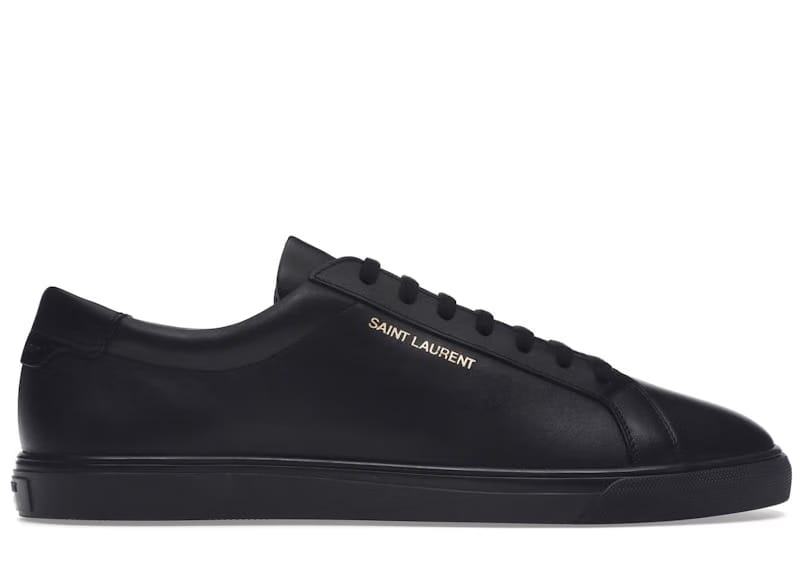 Saint Laurent Andy Low Black