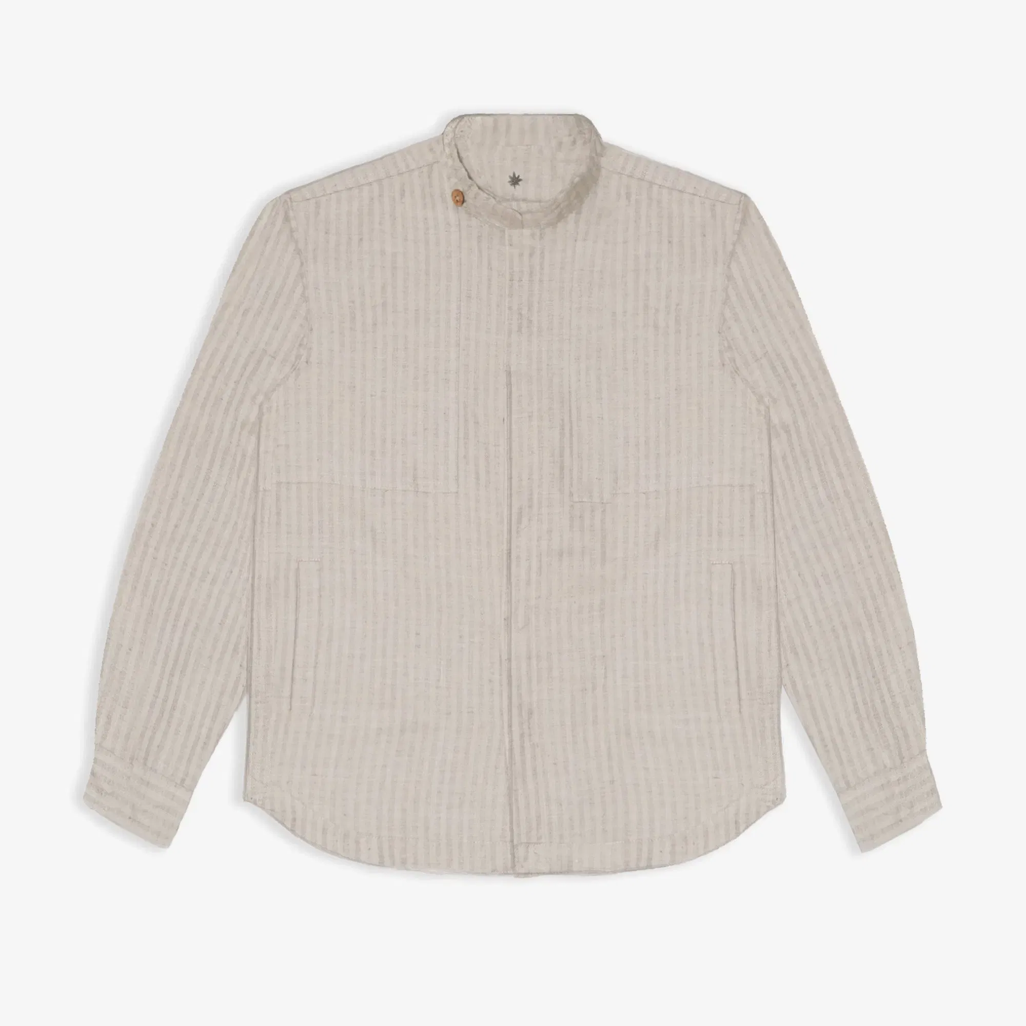 SUPERKICKS THE HEMP COLLECTION SHIRT { BEIGE