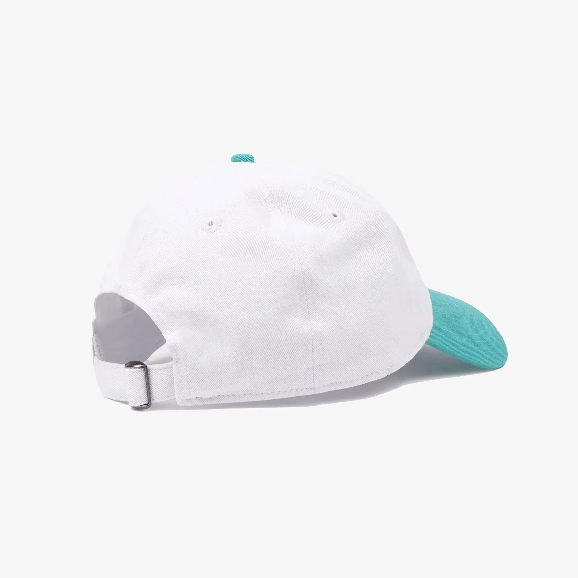SPORTY & RICH RIZZOLI TENNIS HAT { WHITE/CARIBBEAN
