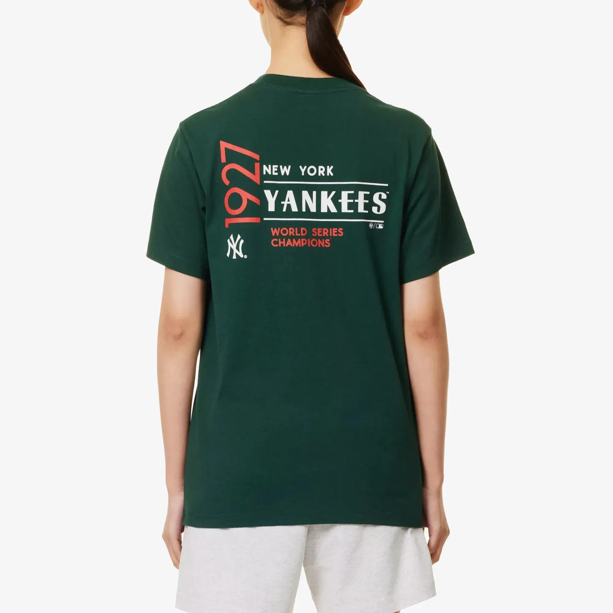 SPORTY & RICH CHAMPIONS T-SHIRT { GREEN