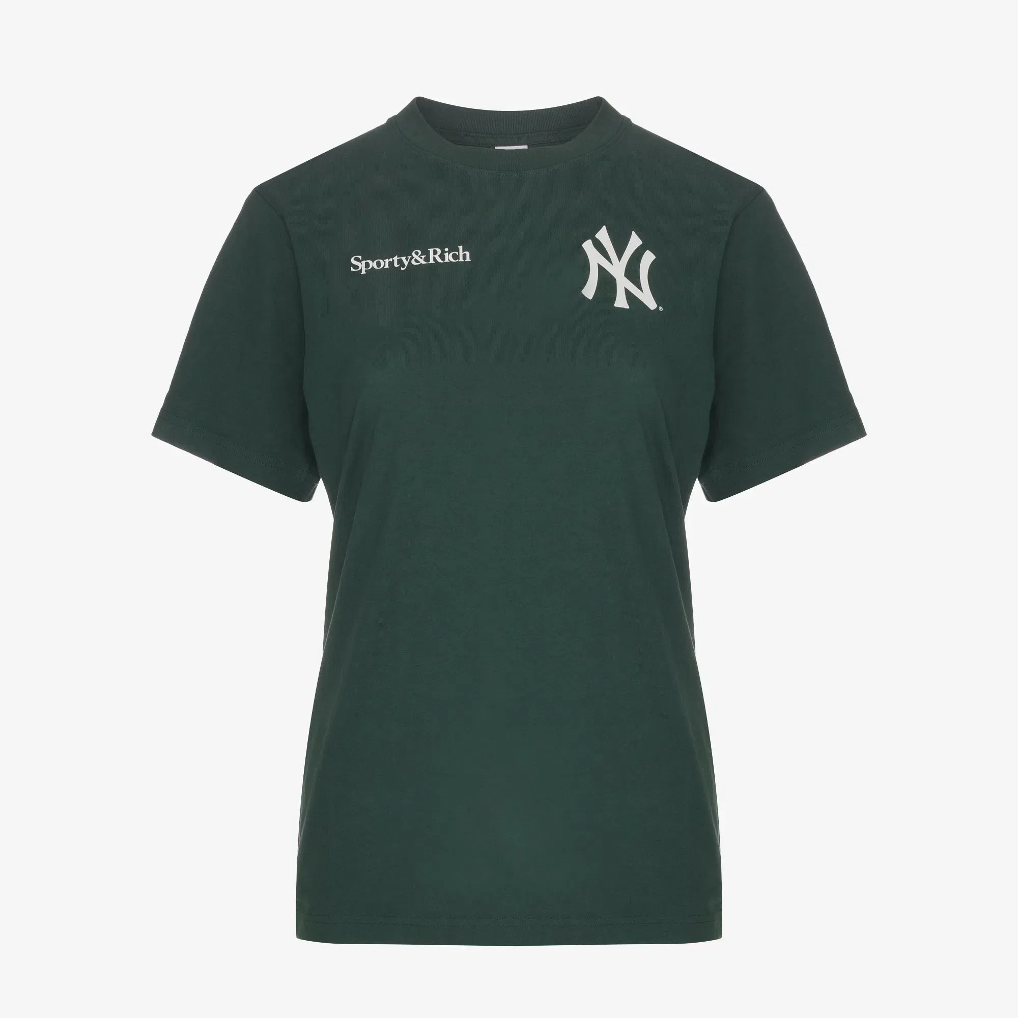 SPORTY & RICH CHAMPIONS T-SHIRT { GREEN
