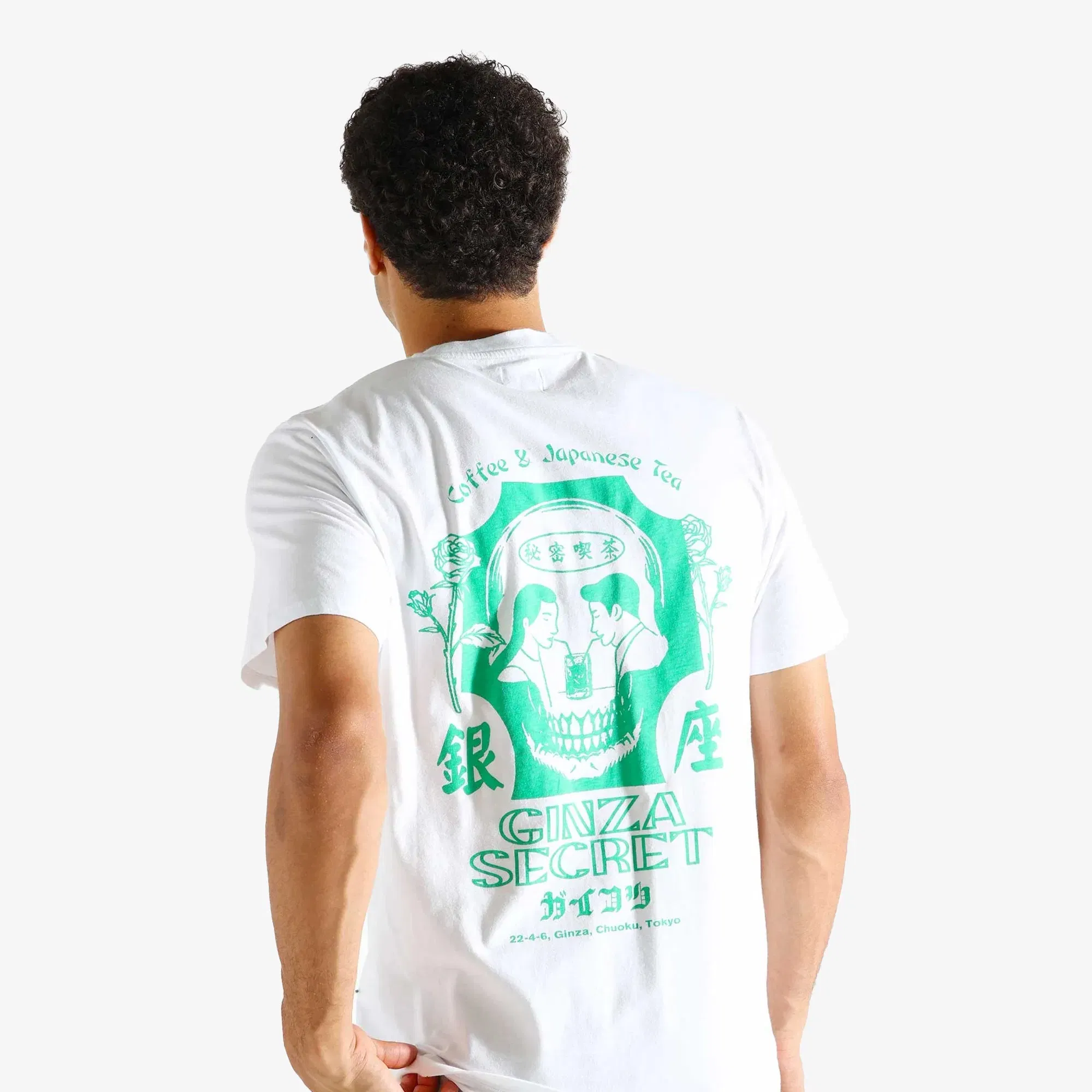 EDWIN GINZA SECRET T-SHIRT { WHITE