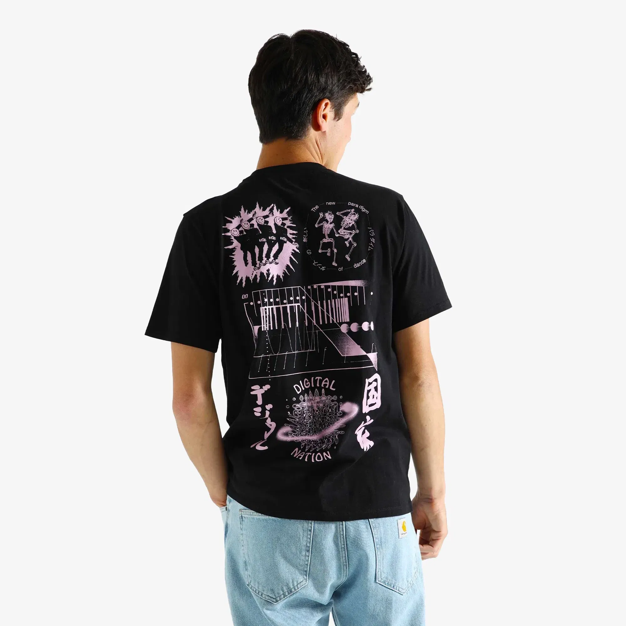 EDWIN NEW PARADIGM T-SHIRT { BLACK
