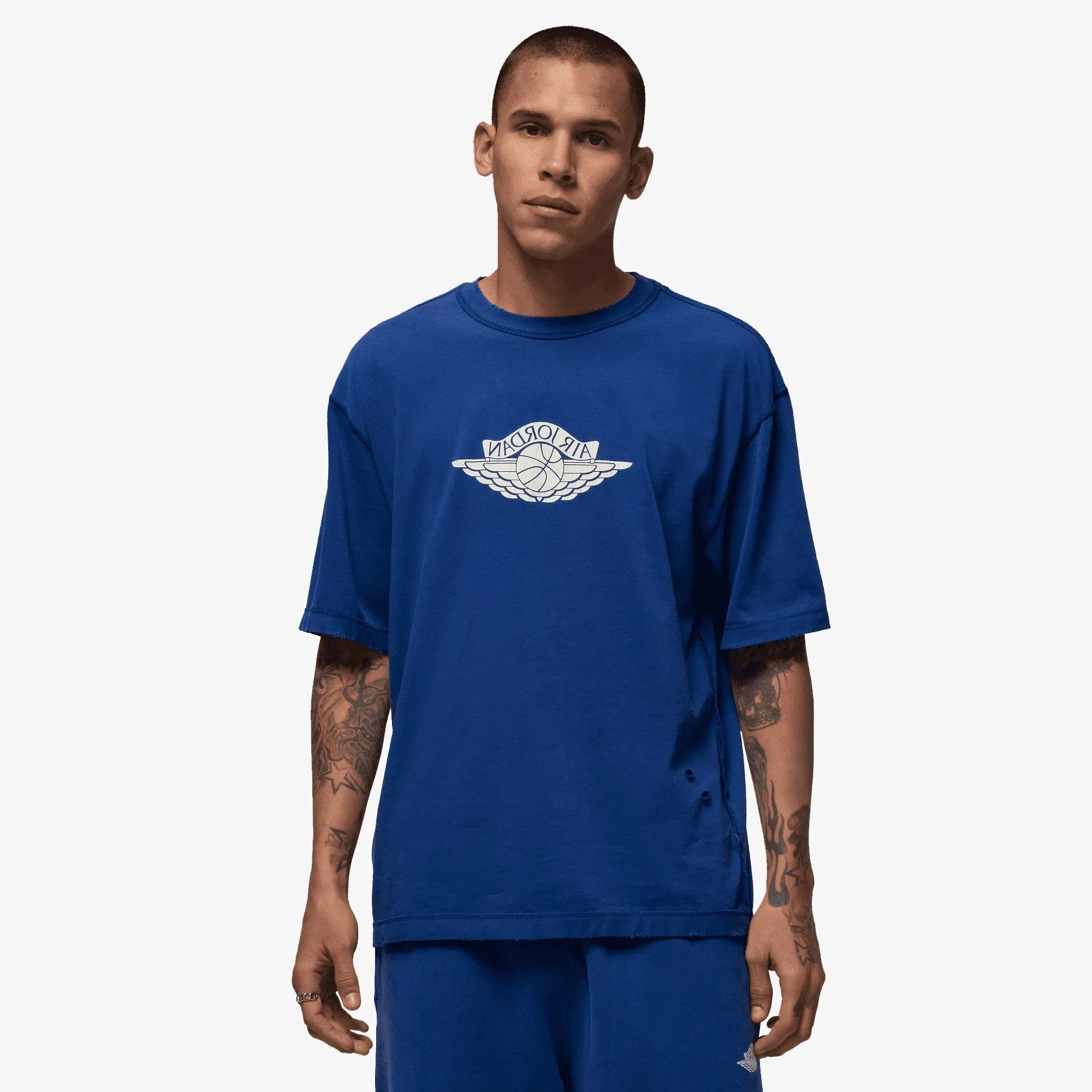 Jordan RARE AIR T-SHIRT { DEEP ROYAL/SAIL