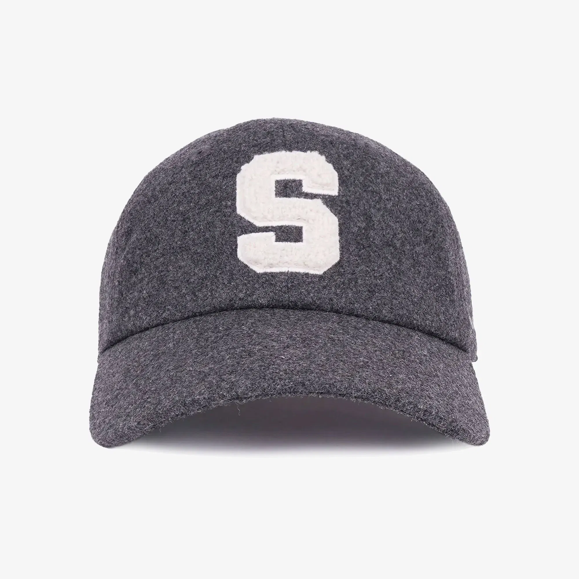 SPORTY & RICH BOUCLE S WOOL CAP { GREY