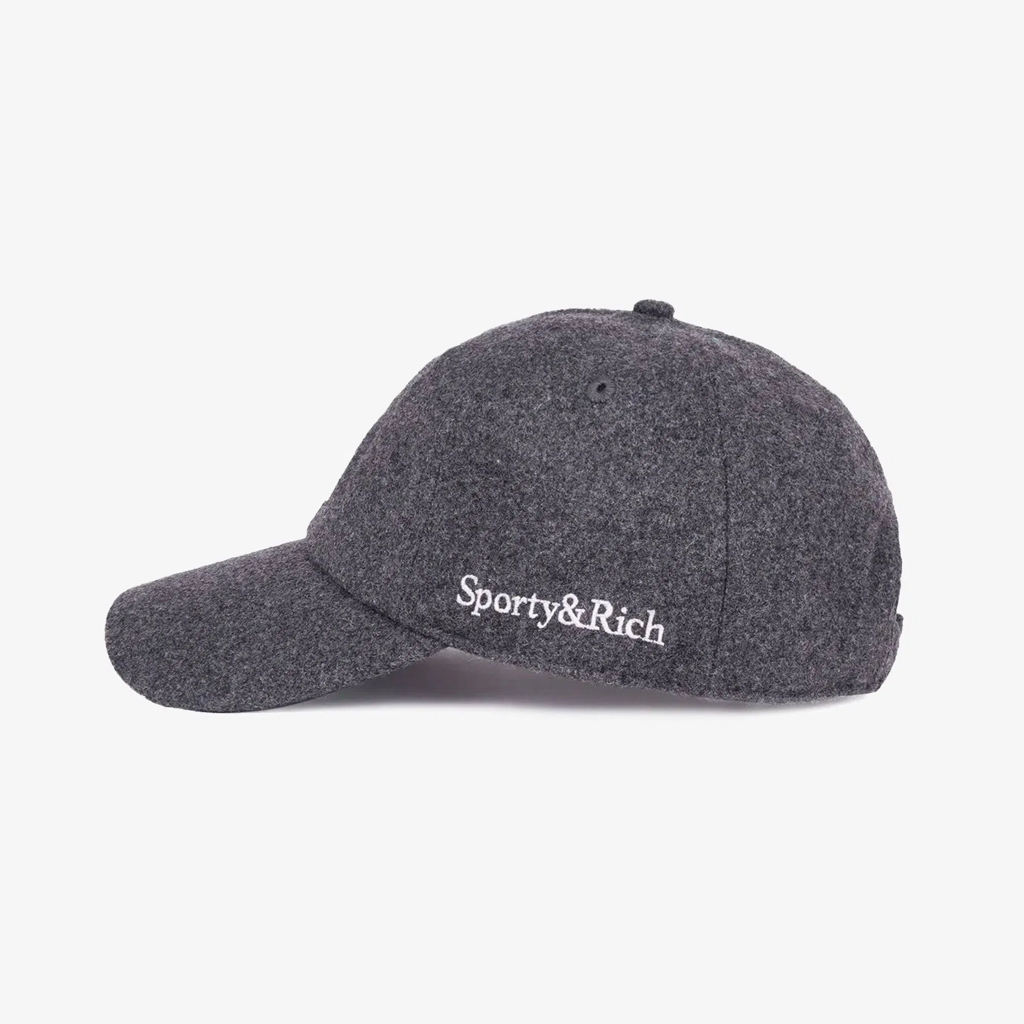 SPORTY & RICH BOUCLE S WOOL CAP { GREY
