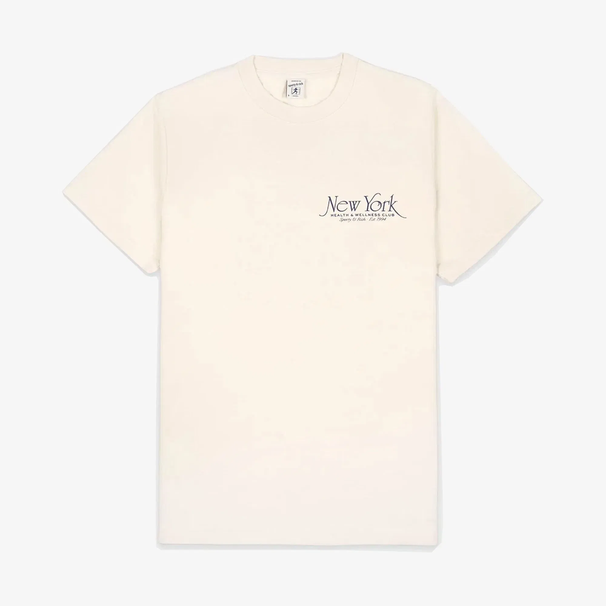 SPORTY & RICH NY 94 T-SHIRT { CREAM