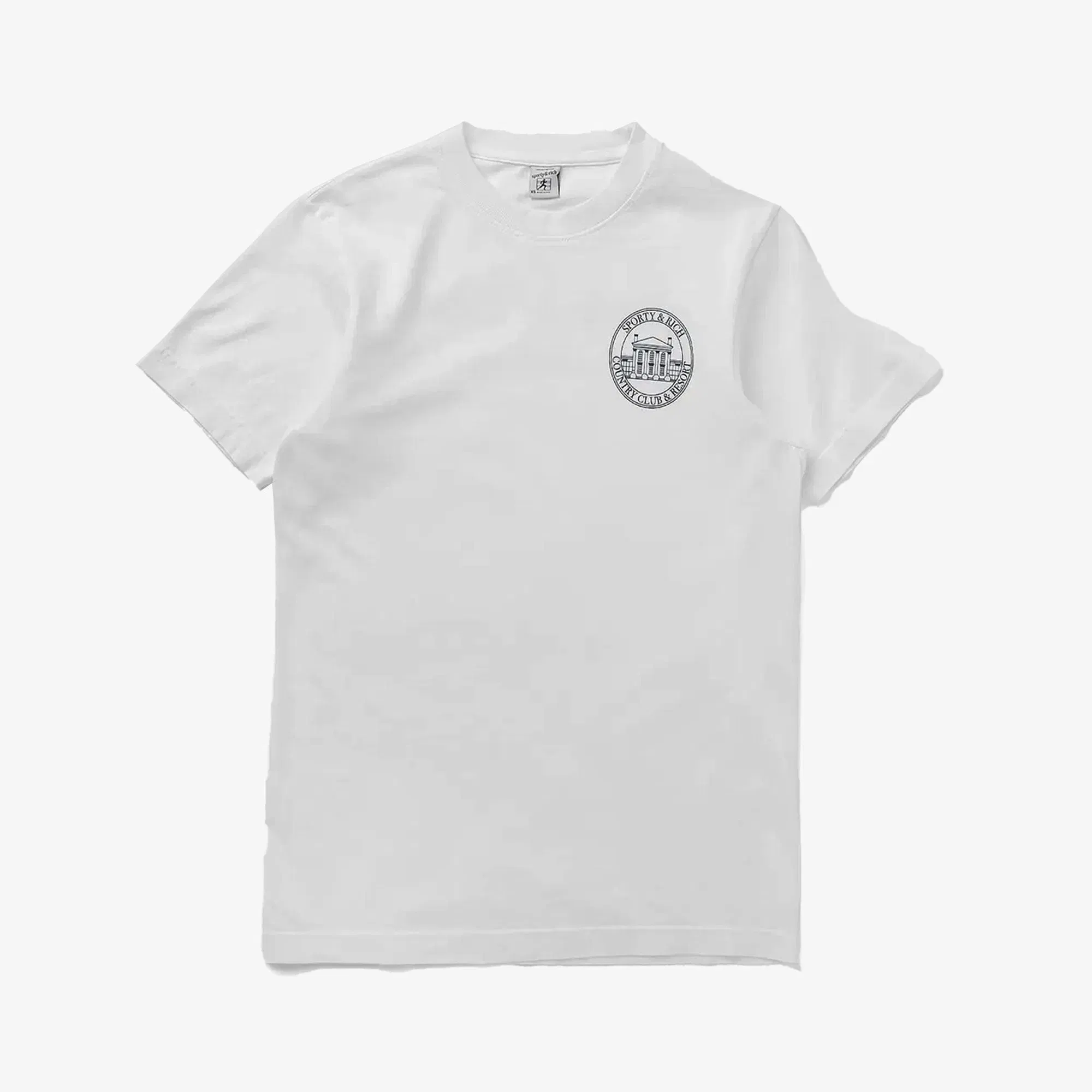 SPORTY & RICH VENDOME RESORT T-SHIRT { WHITE