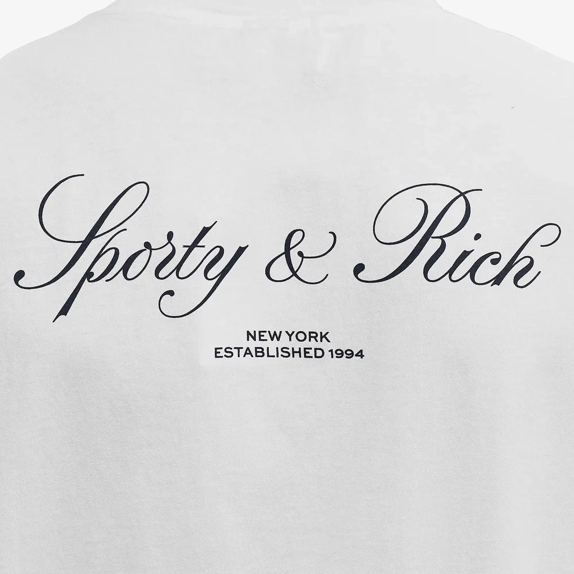 SPORTY & RICH VENDOME RESORT T-SHIRT { WHITE