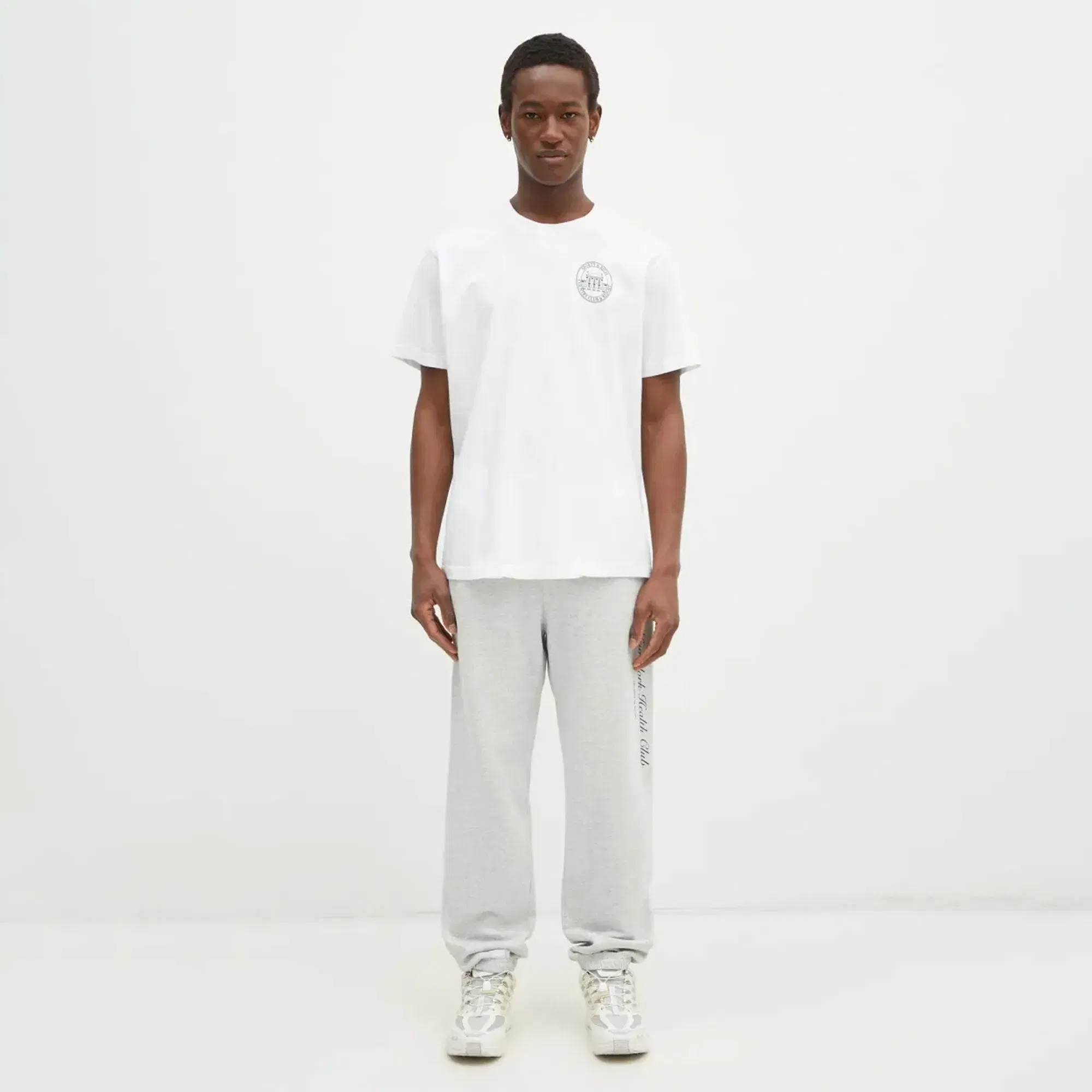 SPORTY & RICH VENDOME RESORT T-SHIRT { WHITE