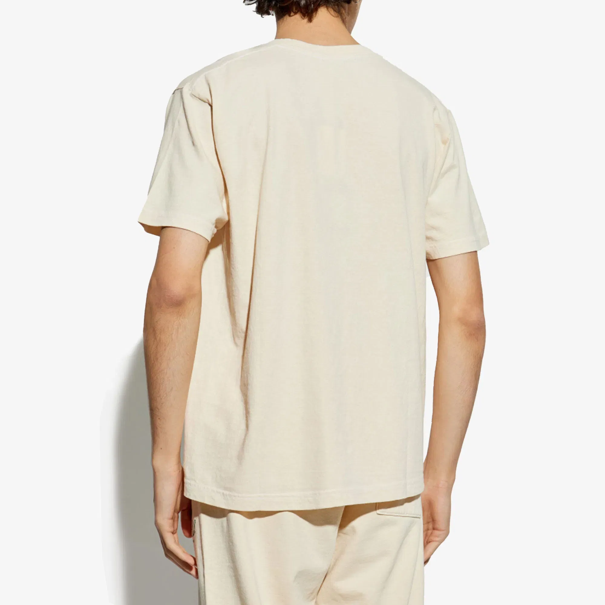 SPORTY & RICH VARSITY CREST T-Shirt { CREAM