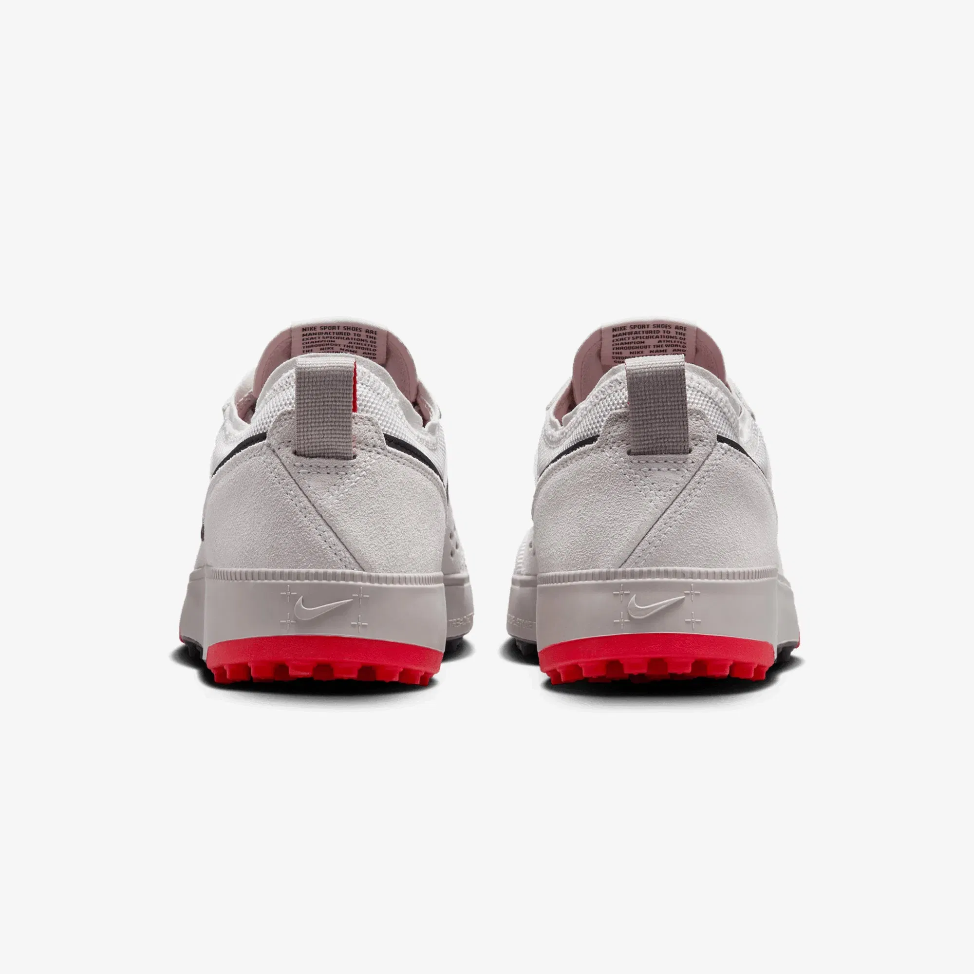 Nike C1TY { COLLEGE GREY/BLACK-VAST GREY-FIRE RED
