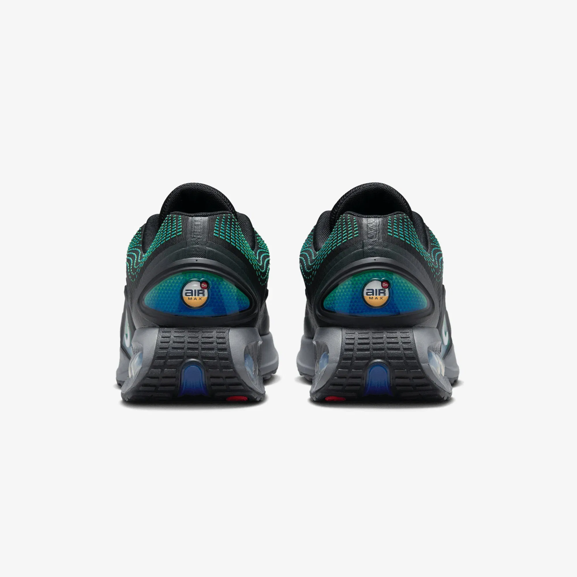 Nike AIR MAX DN { BLACK/WHITE-HYPER COBALT-RAGE GREEN