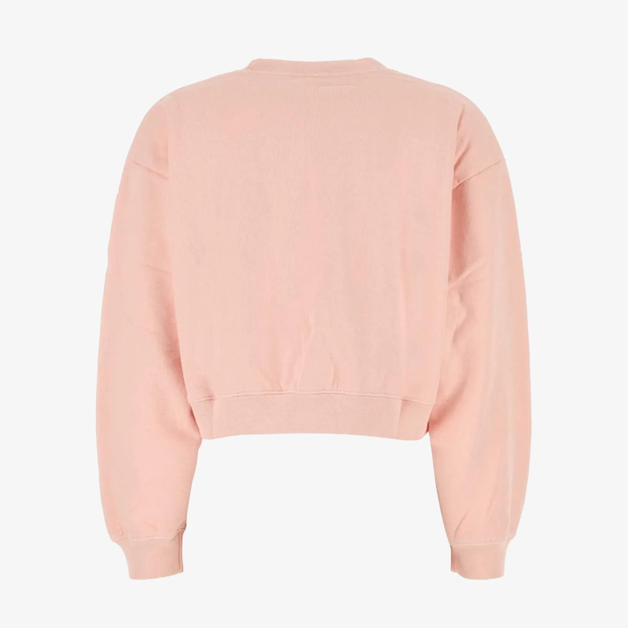 SPORTY & RICH CALIFORNIA CROPPED CREWNECK { BALLET/WHITE