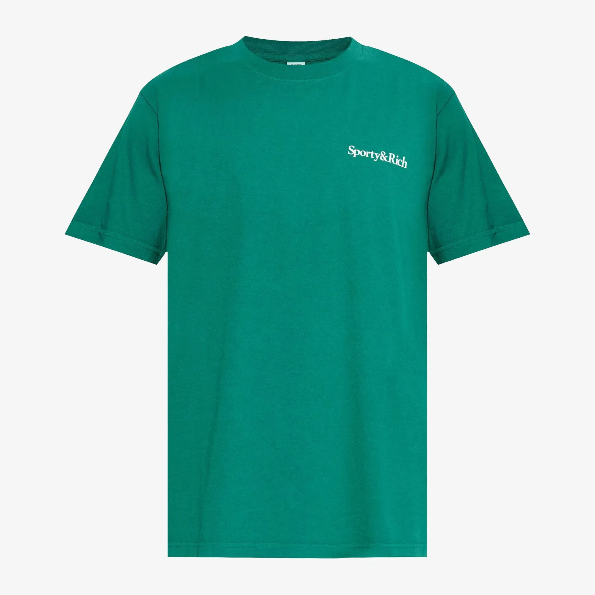 SPORTY & RICH HEALTH IS WEALTH T-SHIRT { GREEN