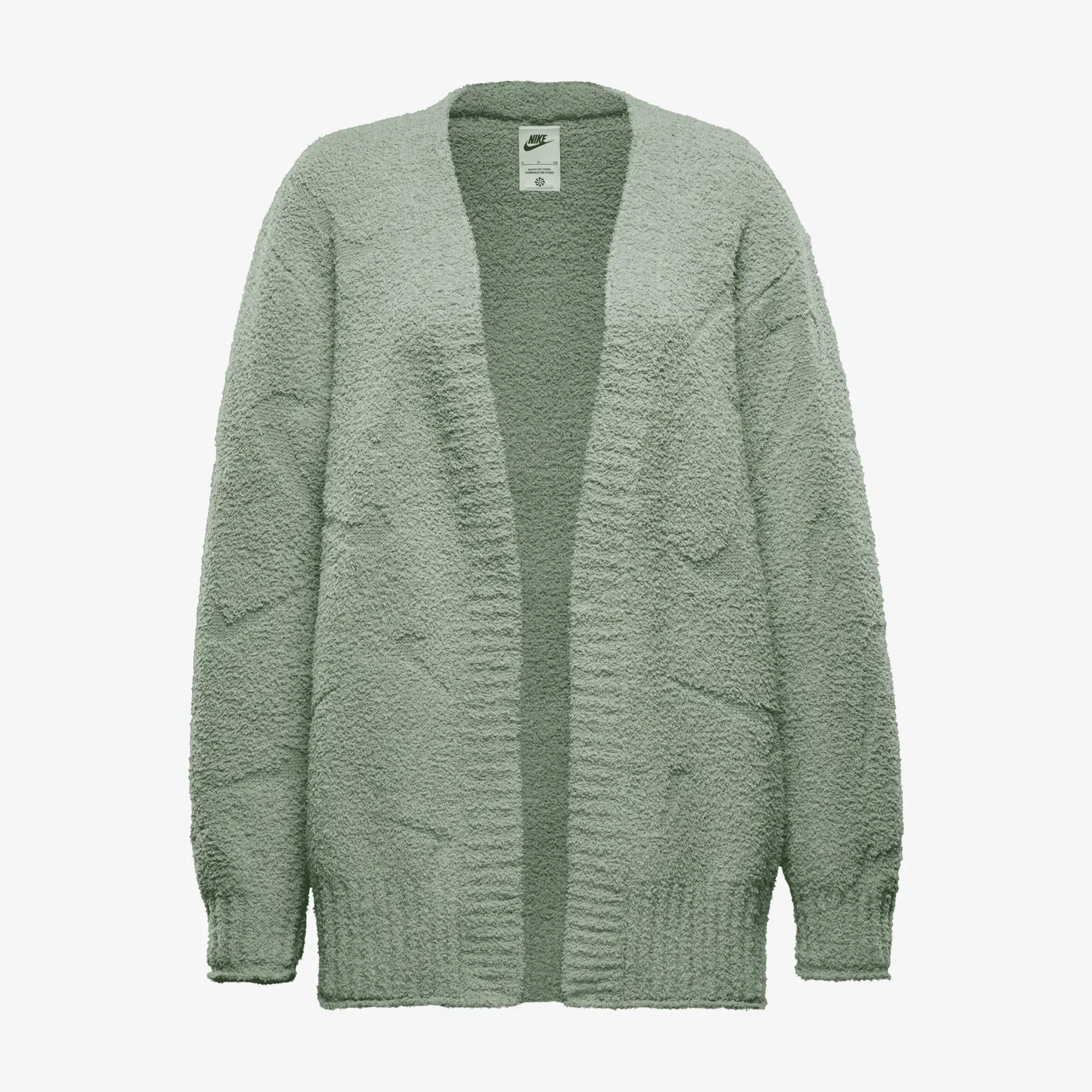 NIKE SPORTSWEAR PHOENIX COZY BOUCLE { GREEN