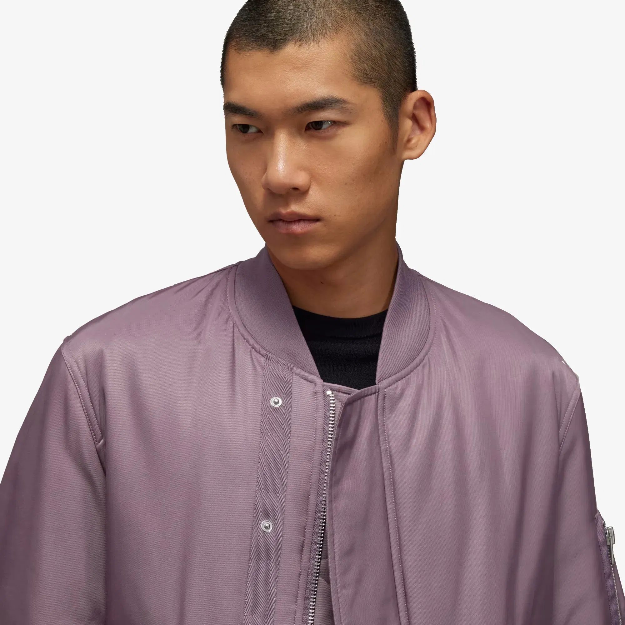 Y-3 BOMBER JACKET { PURPLE