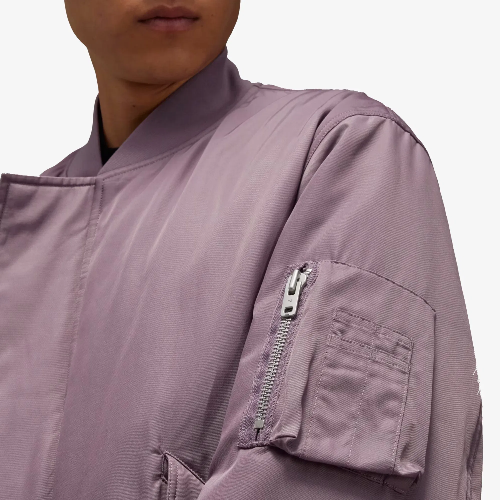 Y-3 BOMBER JACKET { PURPLE