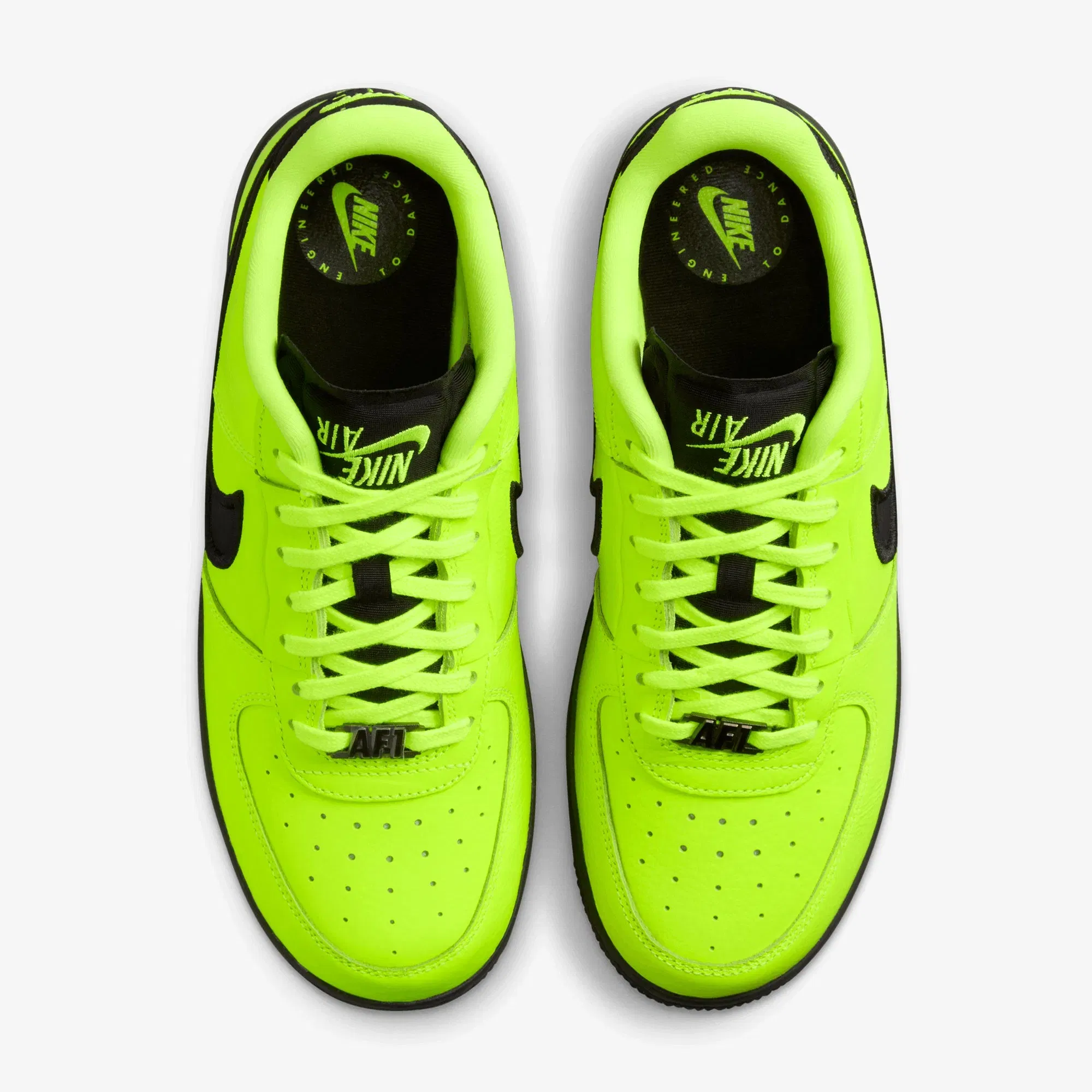 NIKE AIRFORCE 1 DANCE { VOLT/BLACK-GUNMETAL